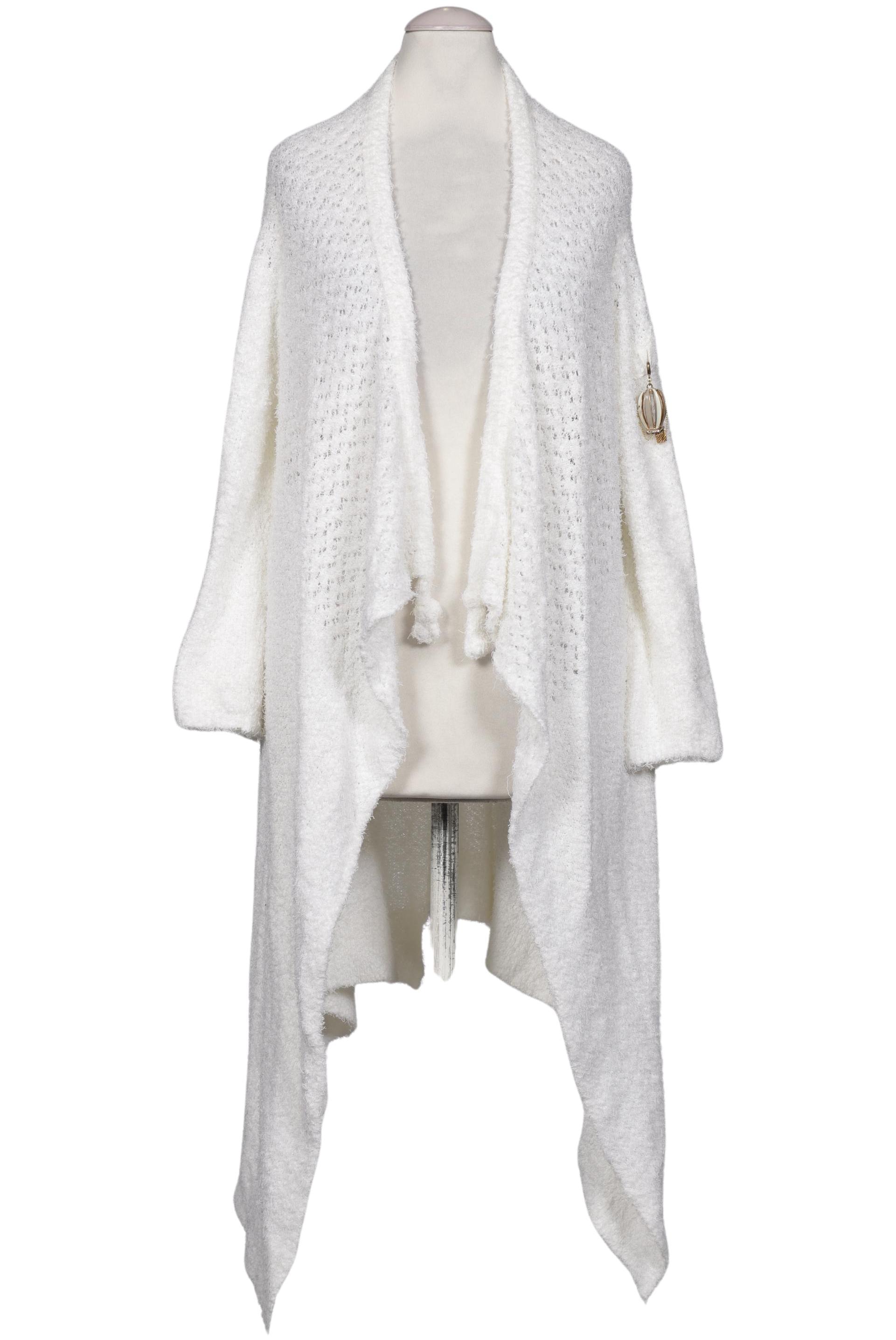 

Elisa Cavaletti Damen Strickjacke, weiß, Gr. 36