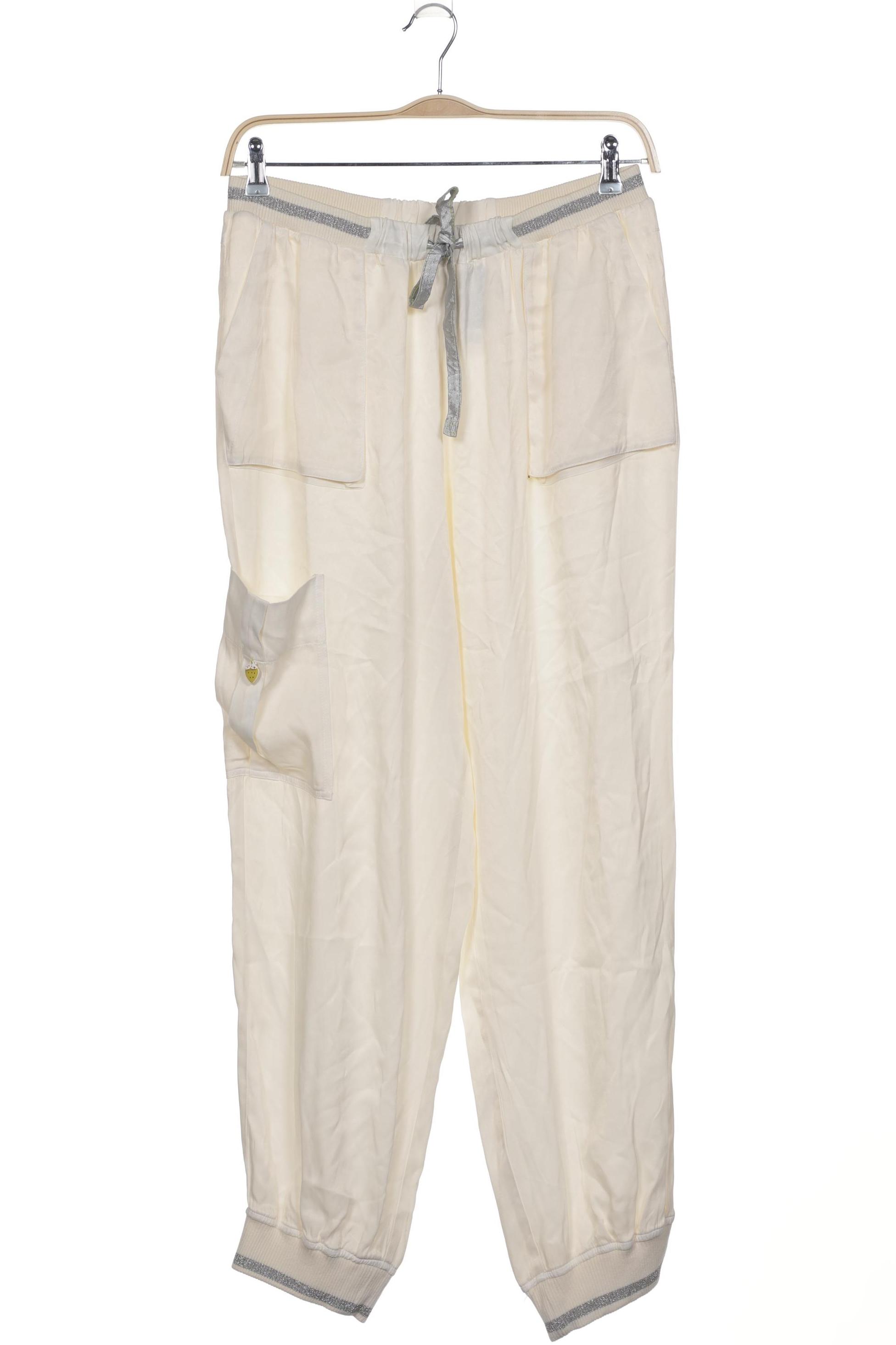 

Elisa Cavaletti Damen Stoffhose, cremeweiß, Gr. 0