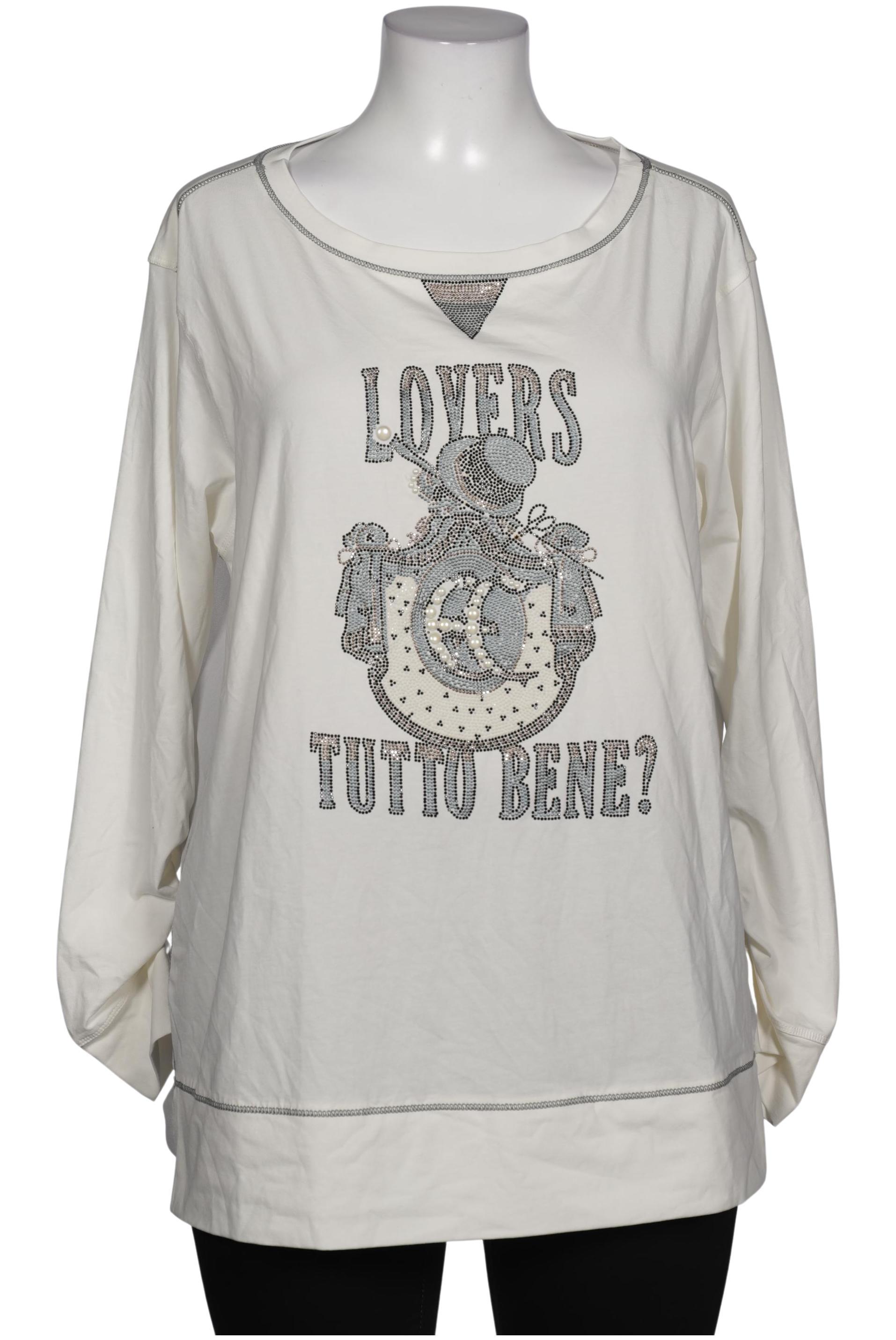 

Elisa Cavaletti Damen Langarmshirt, cremeweiß, Gr. 42
