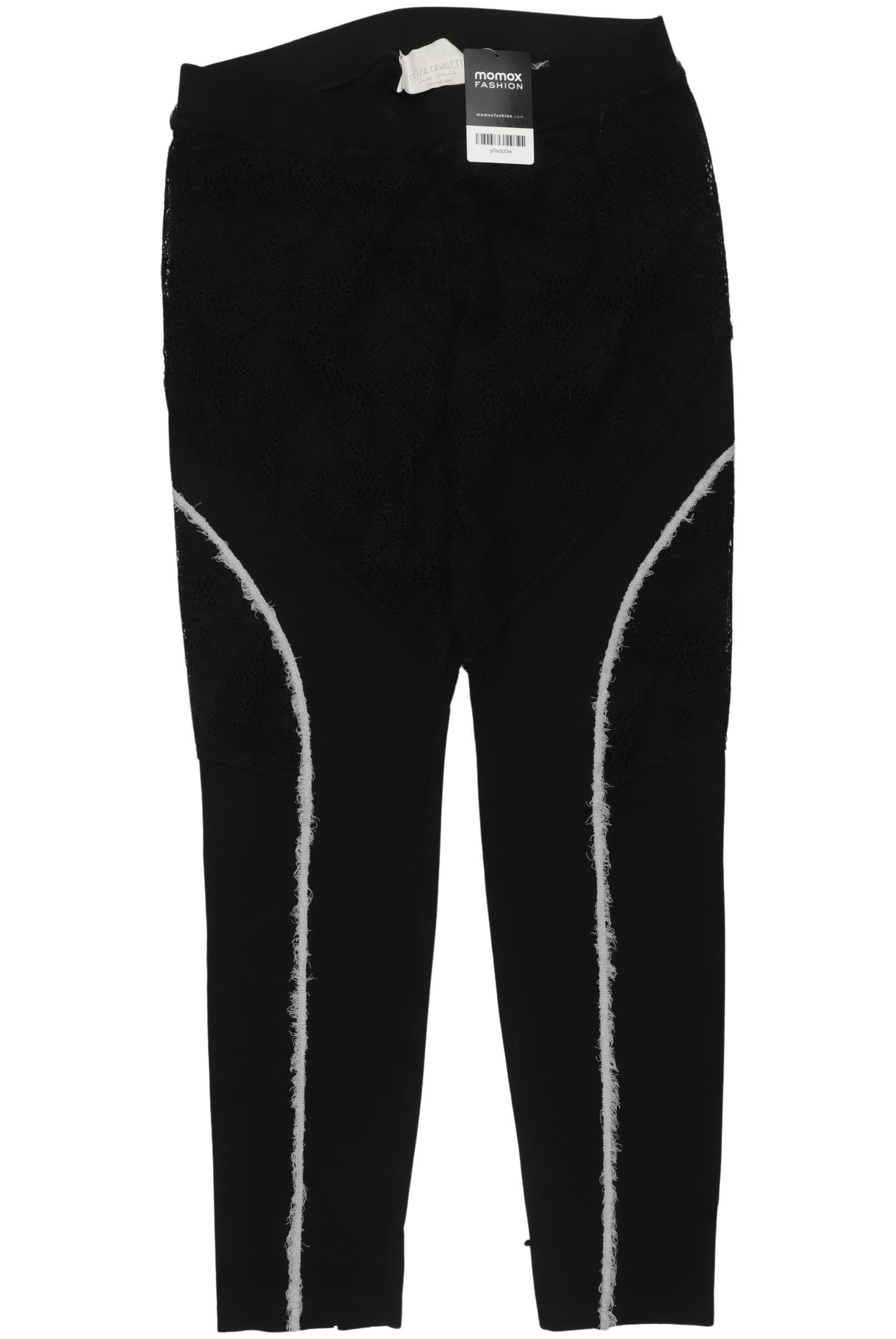 

Elisa Cavaletti Damen Stoffhose, schwarz, Gr. 40