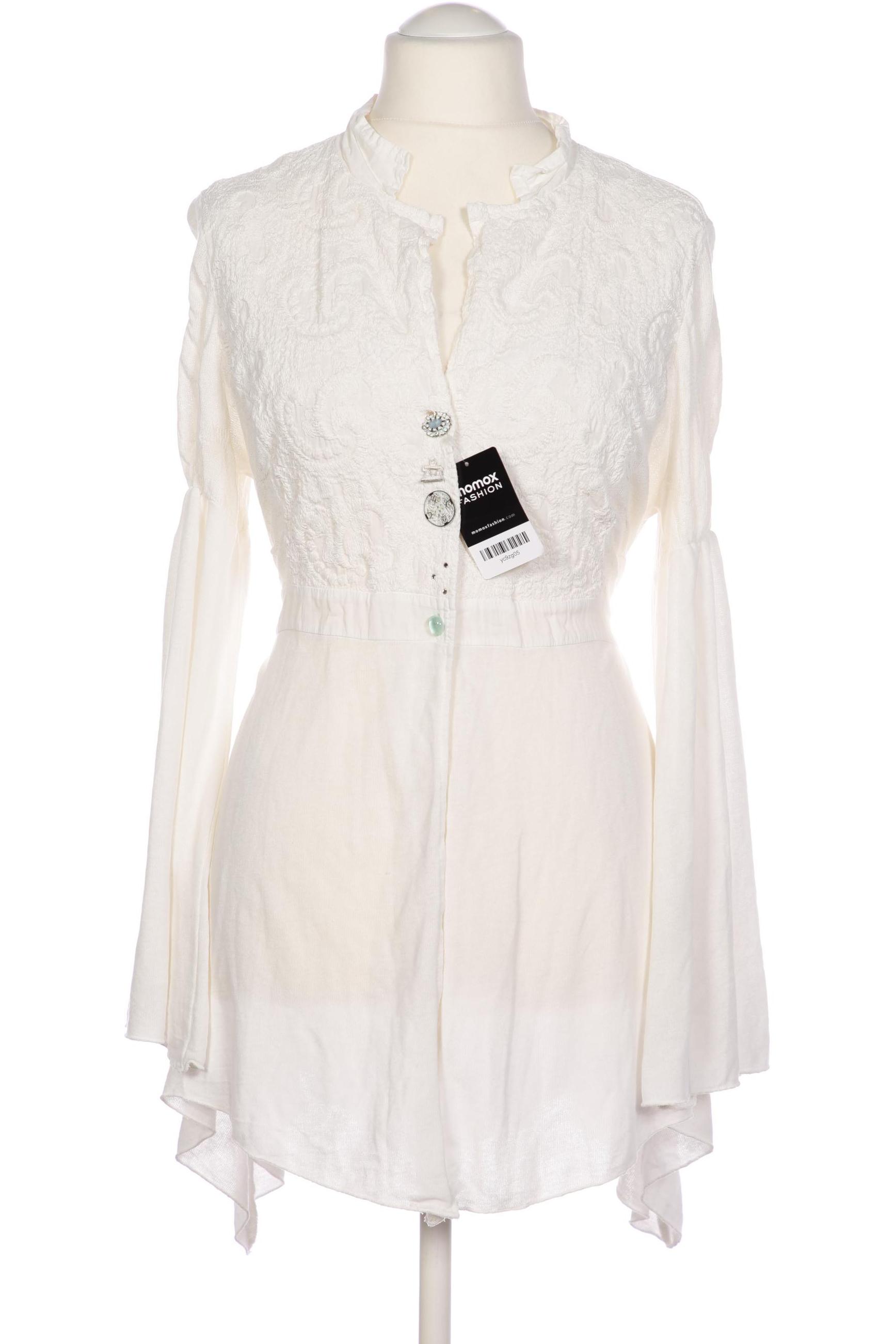 

Elisa Cavaletti Damen Strickjacke, weiß, Gr. 38