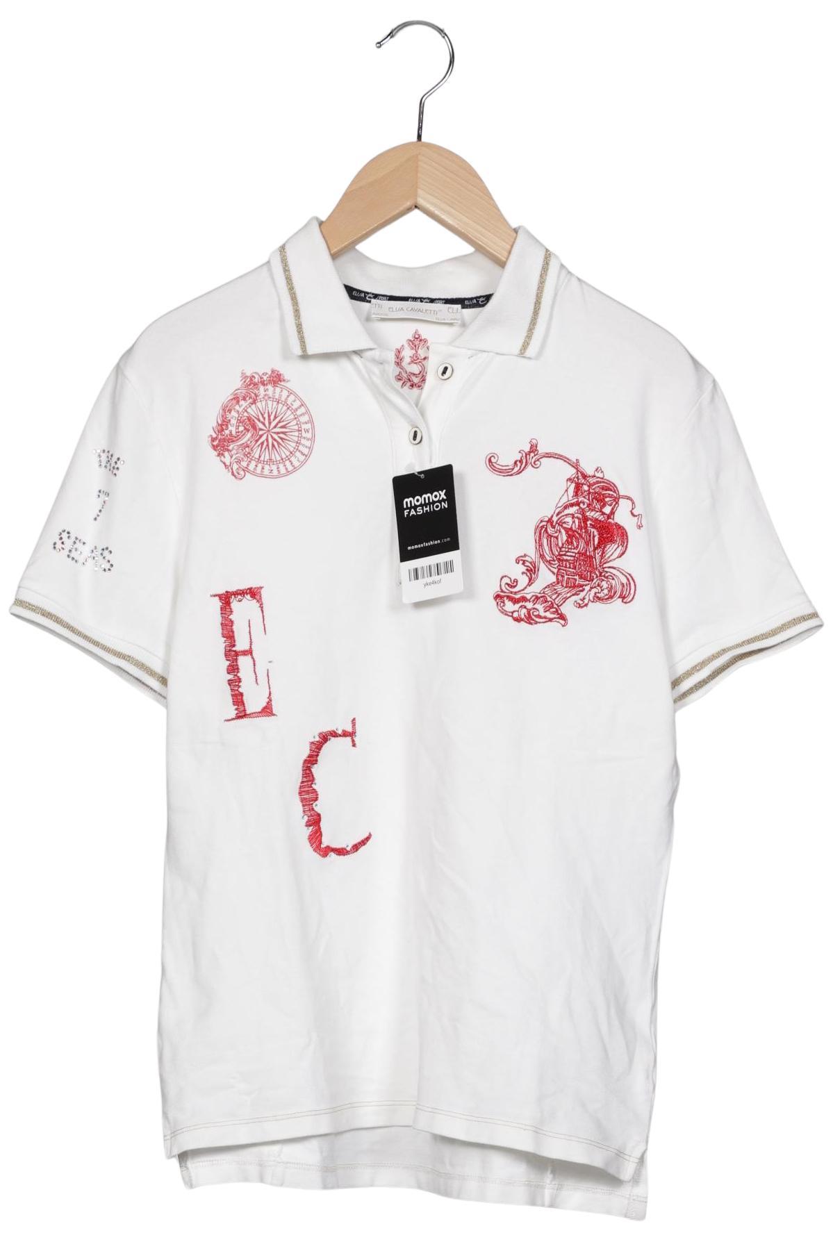 

Elisa Cavaletti Damen Poloshirt, weiß, Gr. 38