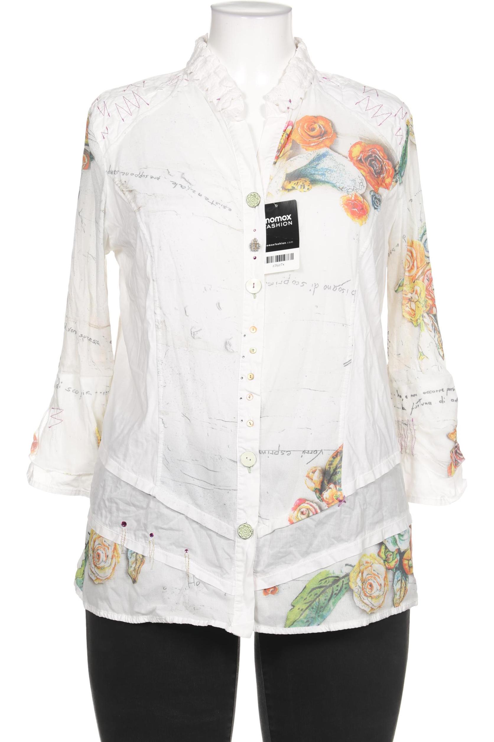 

Elisa Cavaletti Damen Bluse, weiß, Gr. 46