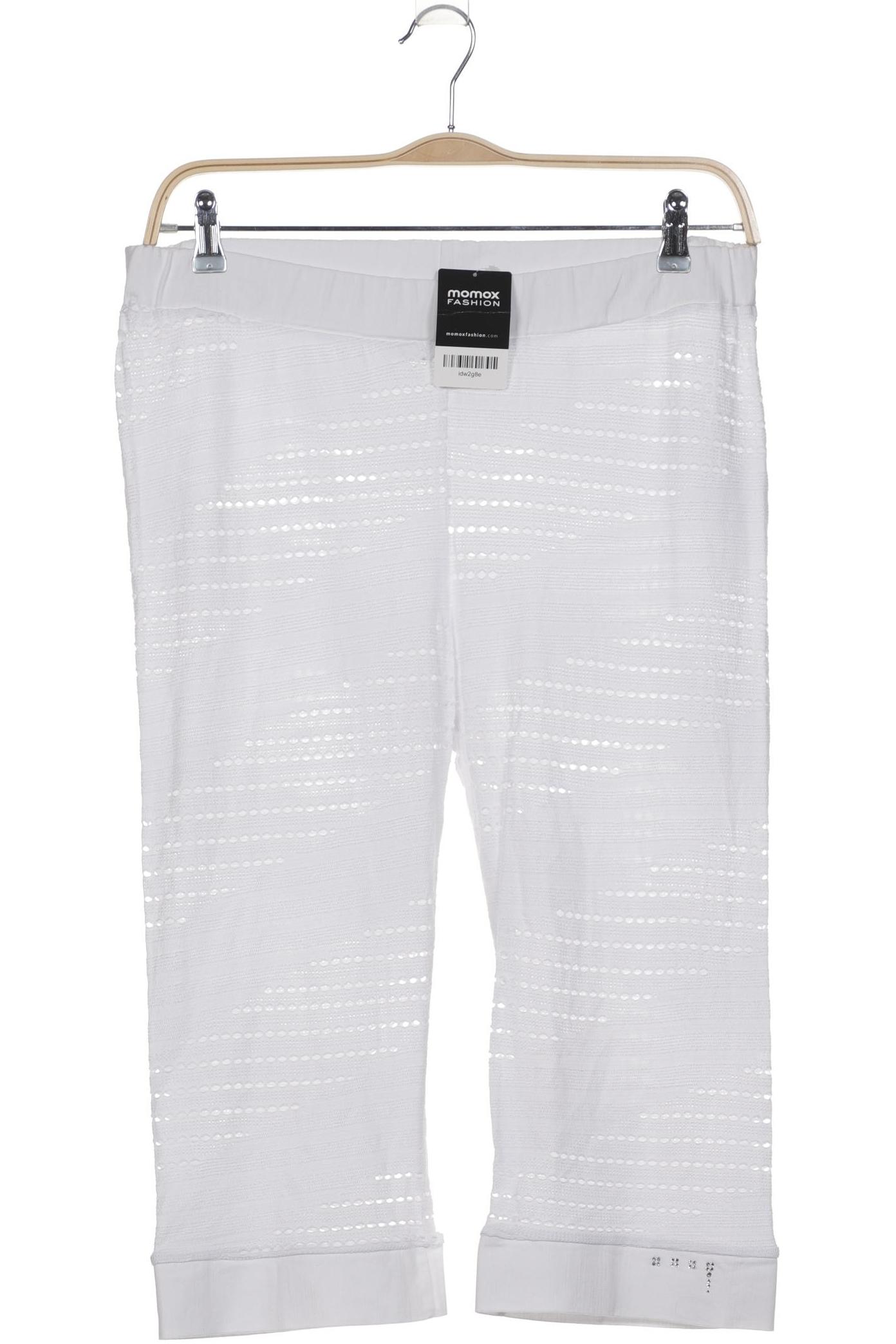 

Elisa Cavaletti Damen Stoffhose, weiß, Gr. 0