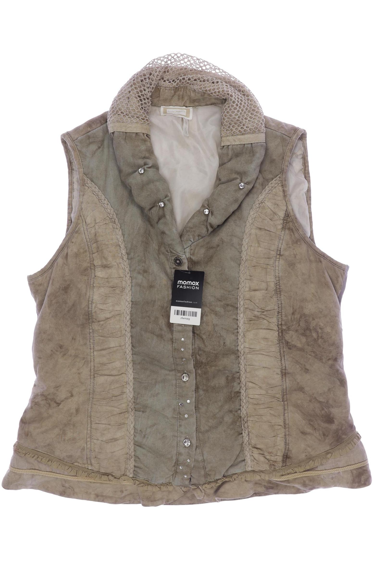 

Elisa Cavaletti Damen Weste, beige, Gr. 42