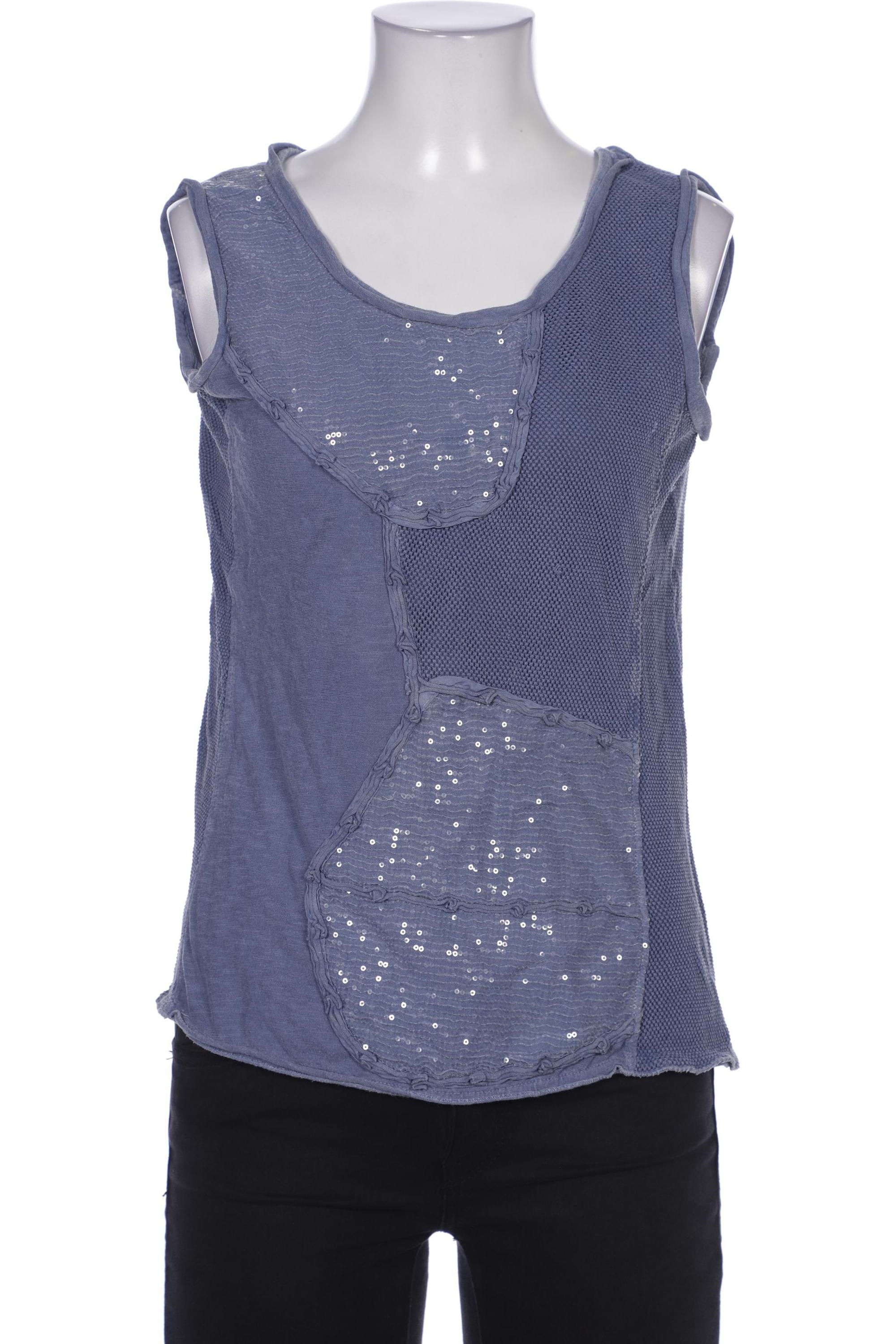 

Elisa Cavaletti Damen Top, blau, Gr. 34