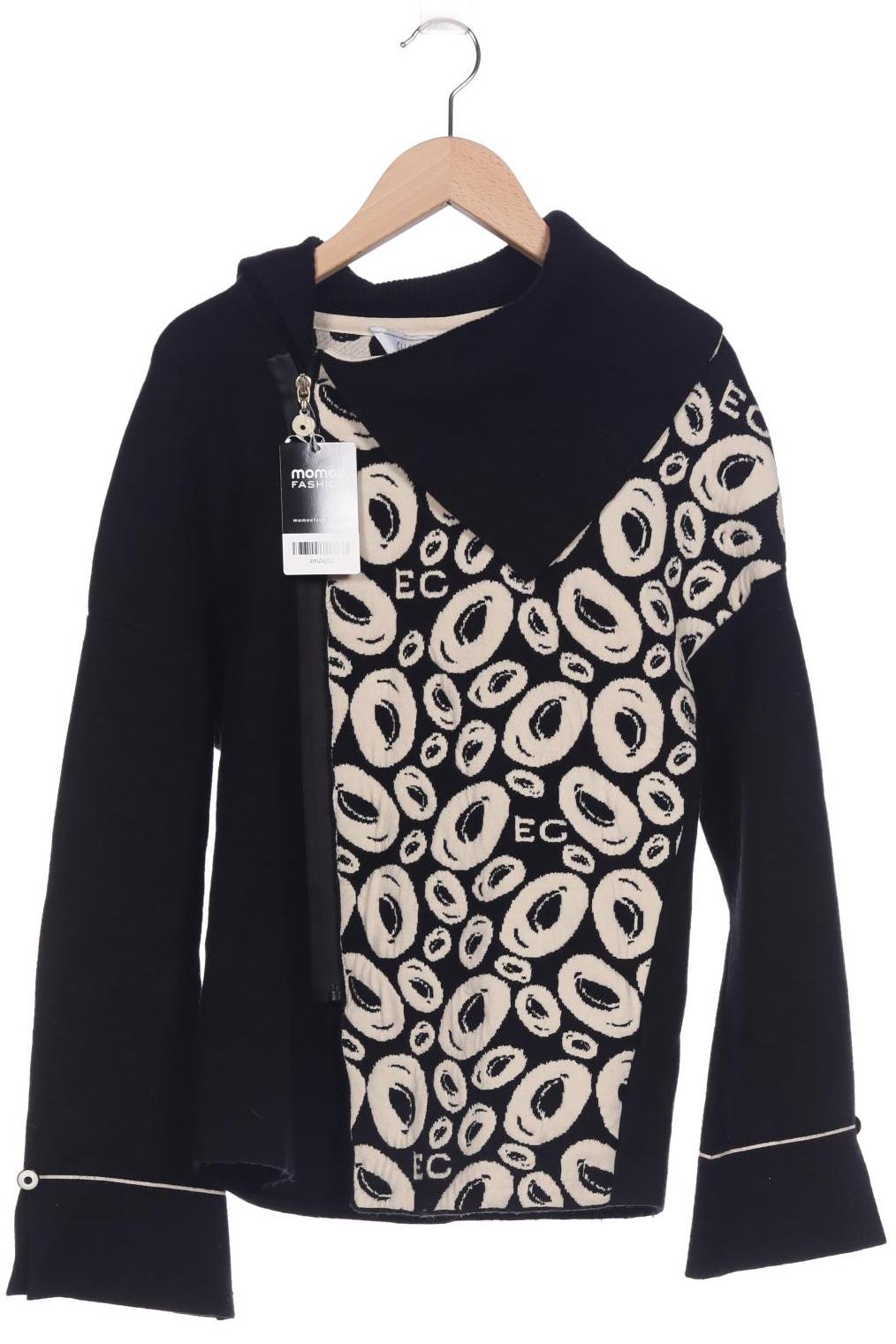 

Elisa Cavaletti Damen Strickjacke, schwarz, Gr. 38