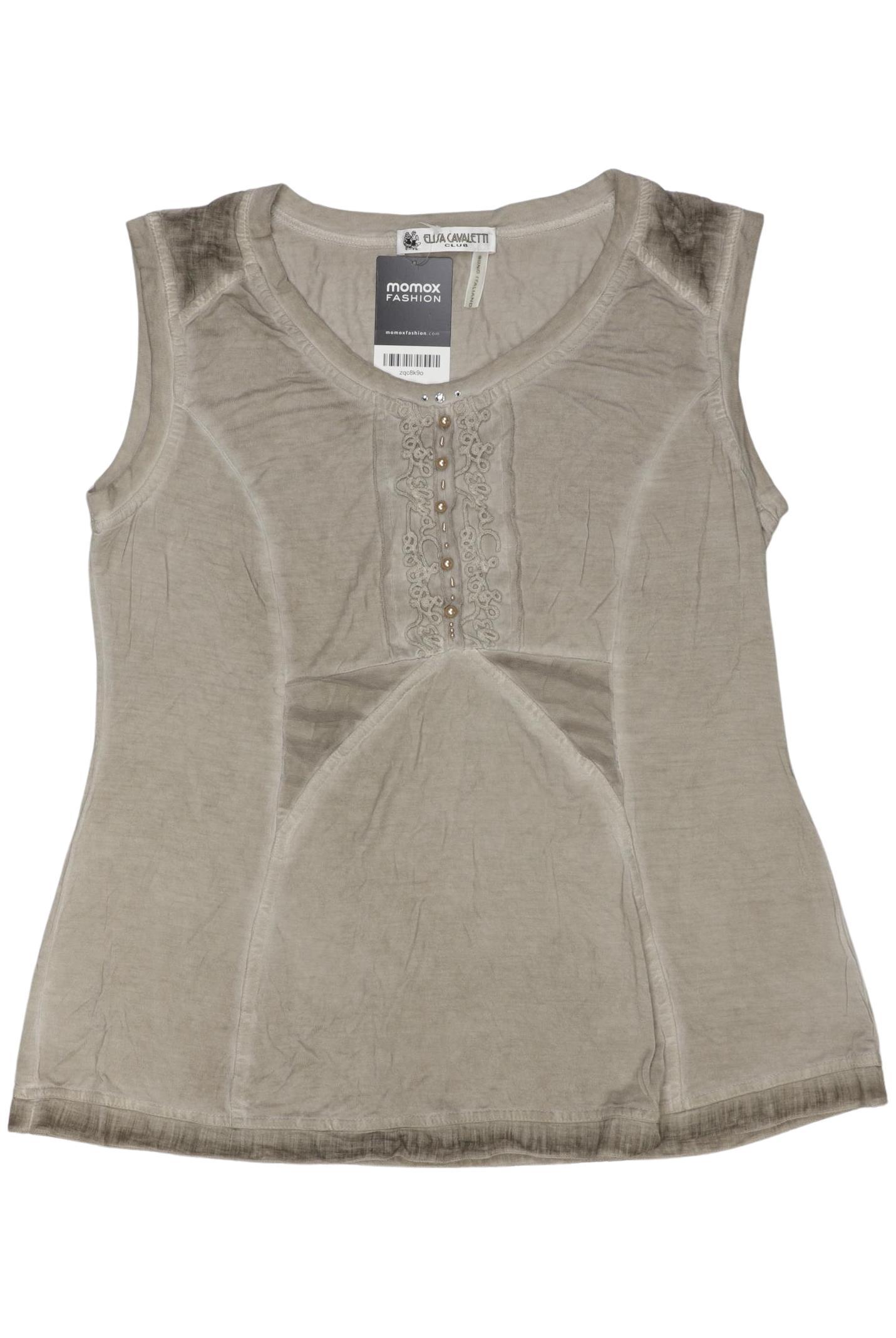 

Elisa Cavaletti Damen Top, beige, Gr. 38