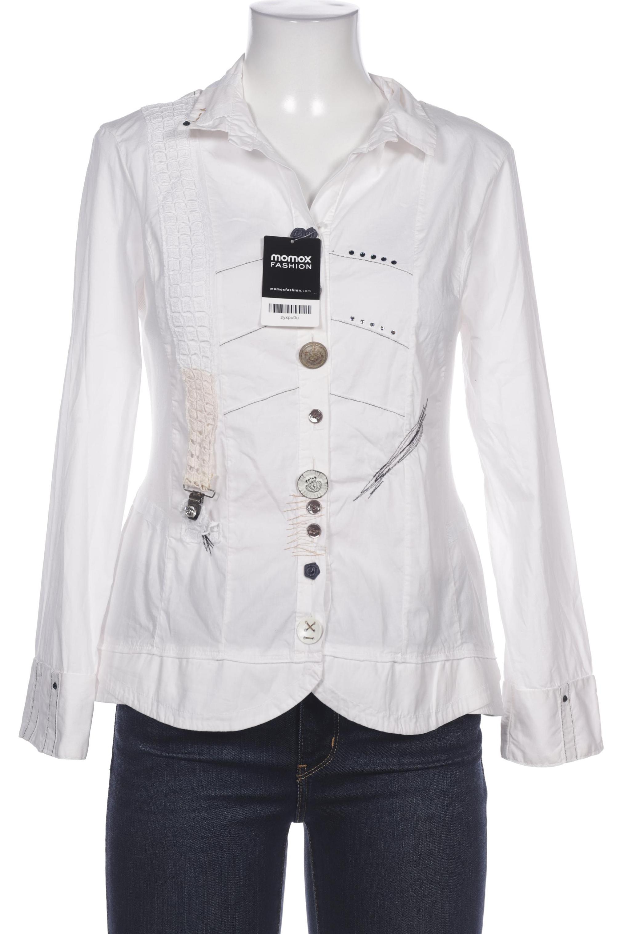 

Elisa Cavaletti Damen Bluse, weiß, Gr. 38
