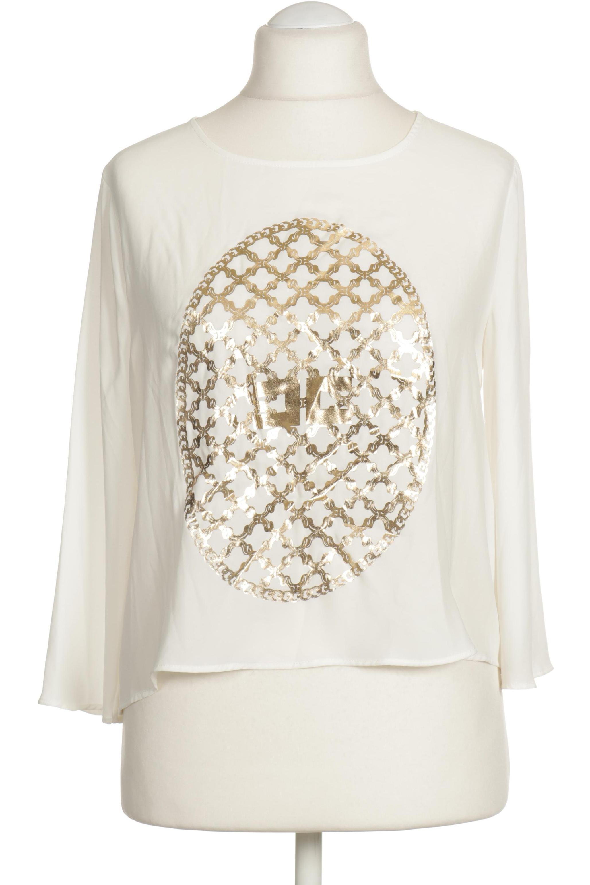 

Elisabetta Franchi Damen Bluse, weiß, Gr. 38