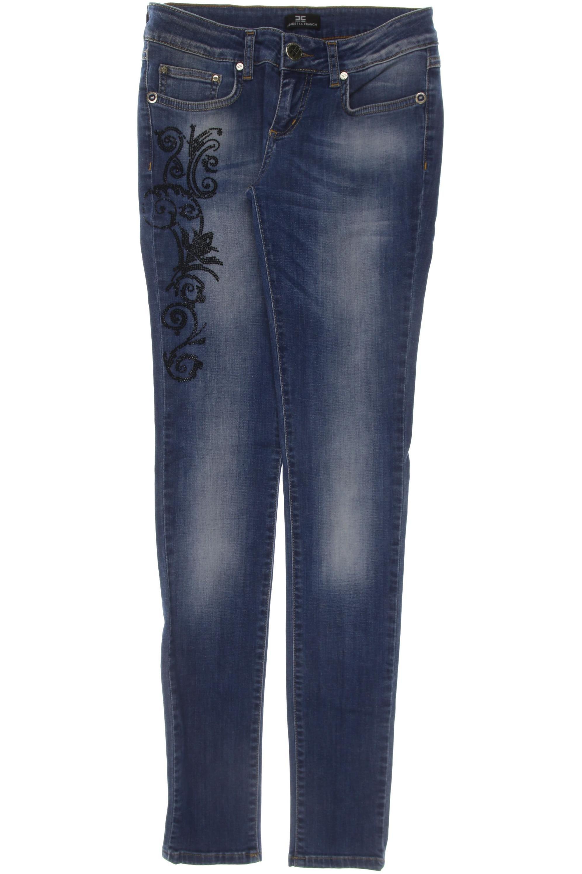 

Elisabetta Franchi Damen Jeans, blau, Gr. 28