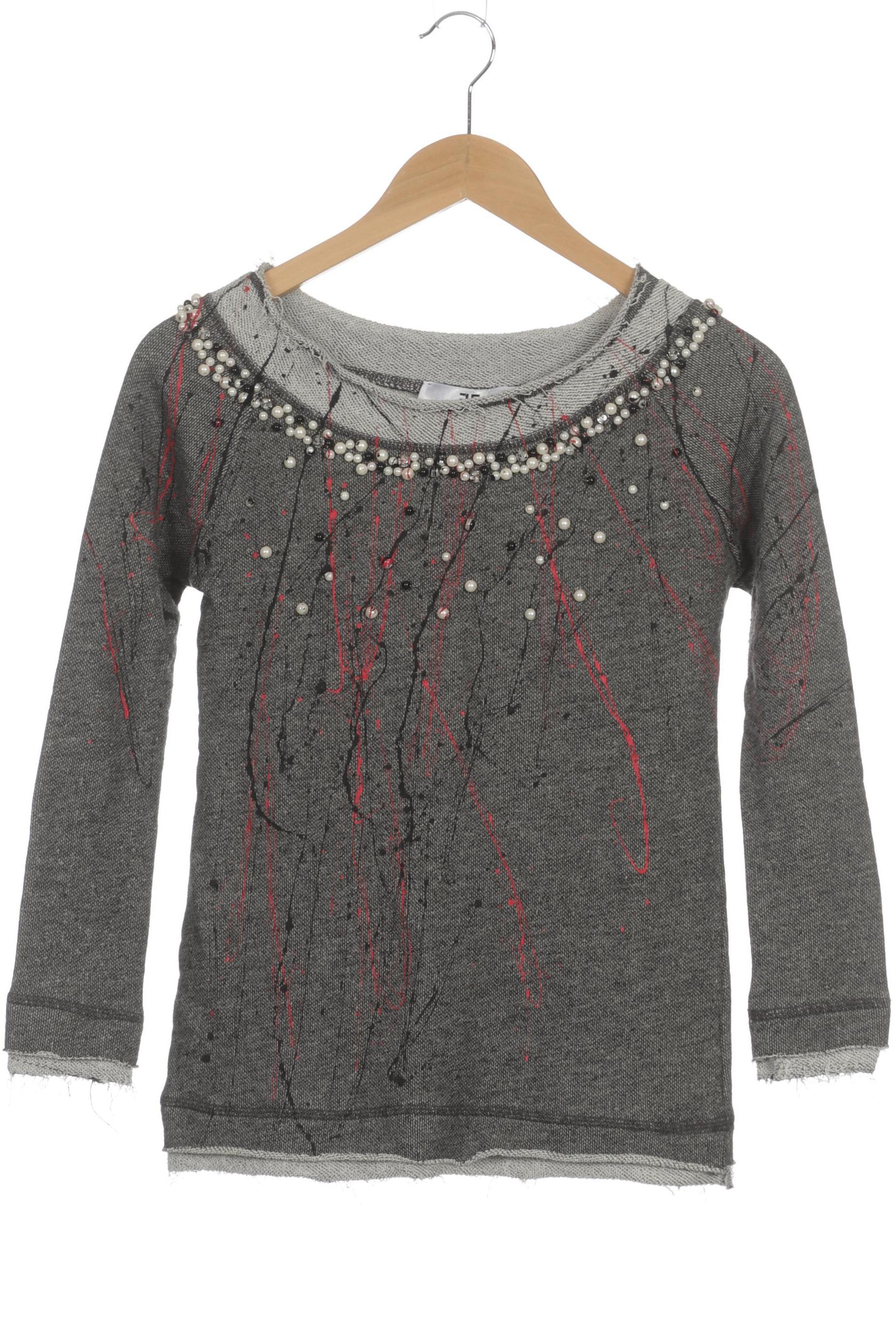 

Elisabetta Franchi Damen Langarmshirt, grau, Gr.