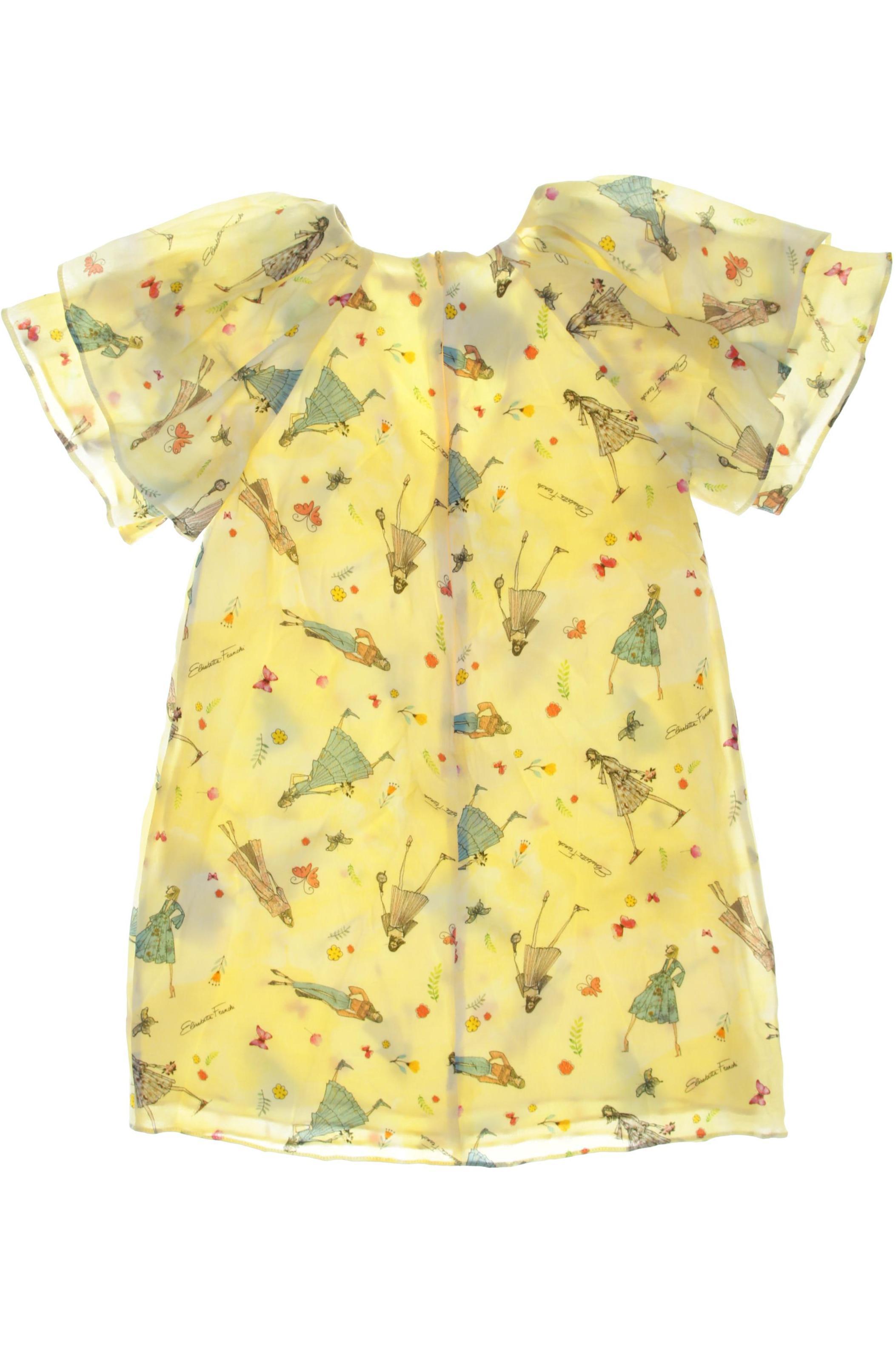 Thumbnail - Elisabetta Franchi Mädchen Kleid, gelb, Gr. 152