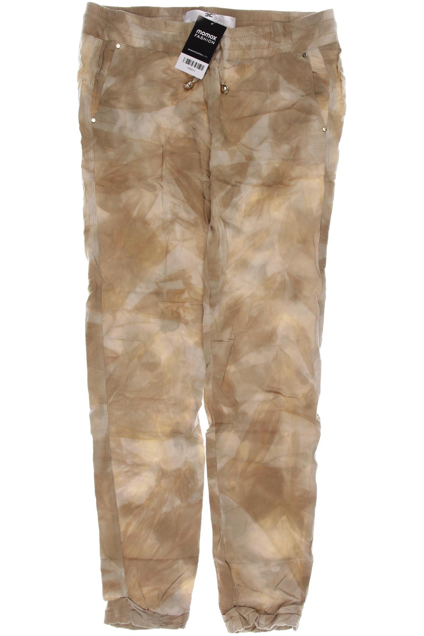

Elisabetta Franchi Damen Stoffhose, beige, Gr. 28