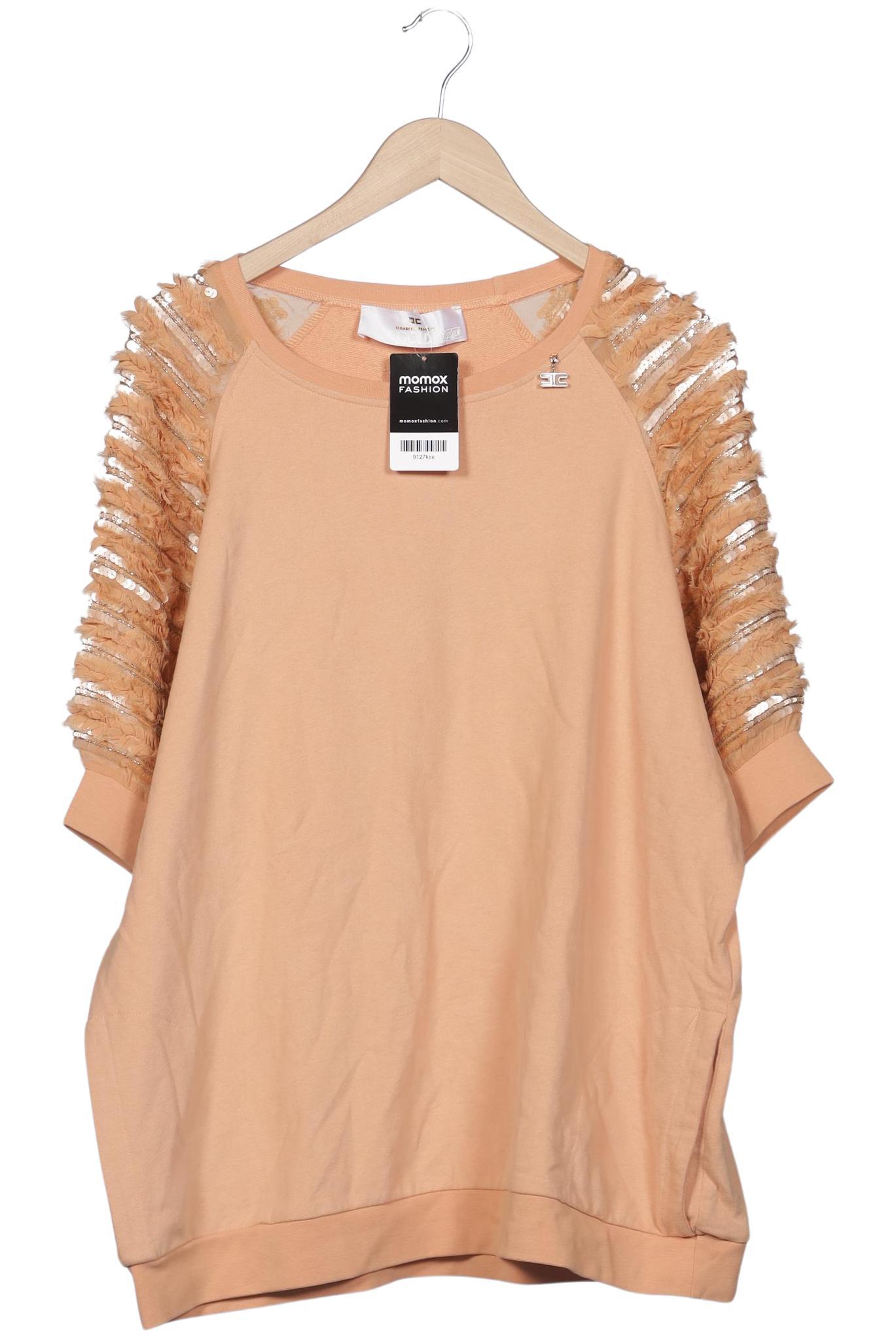 

Elisabetta Franchi Damen Sweatshirt, beige, Gr. 42