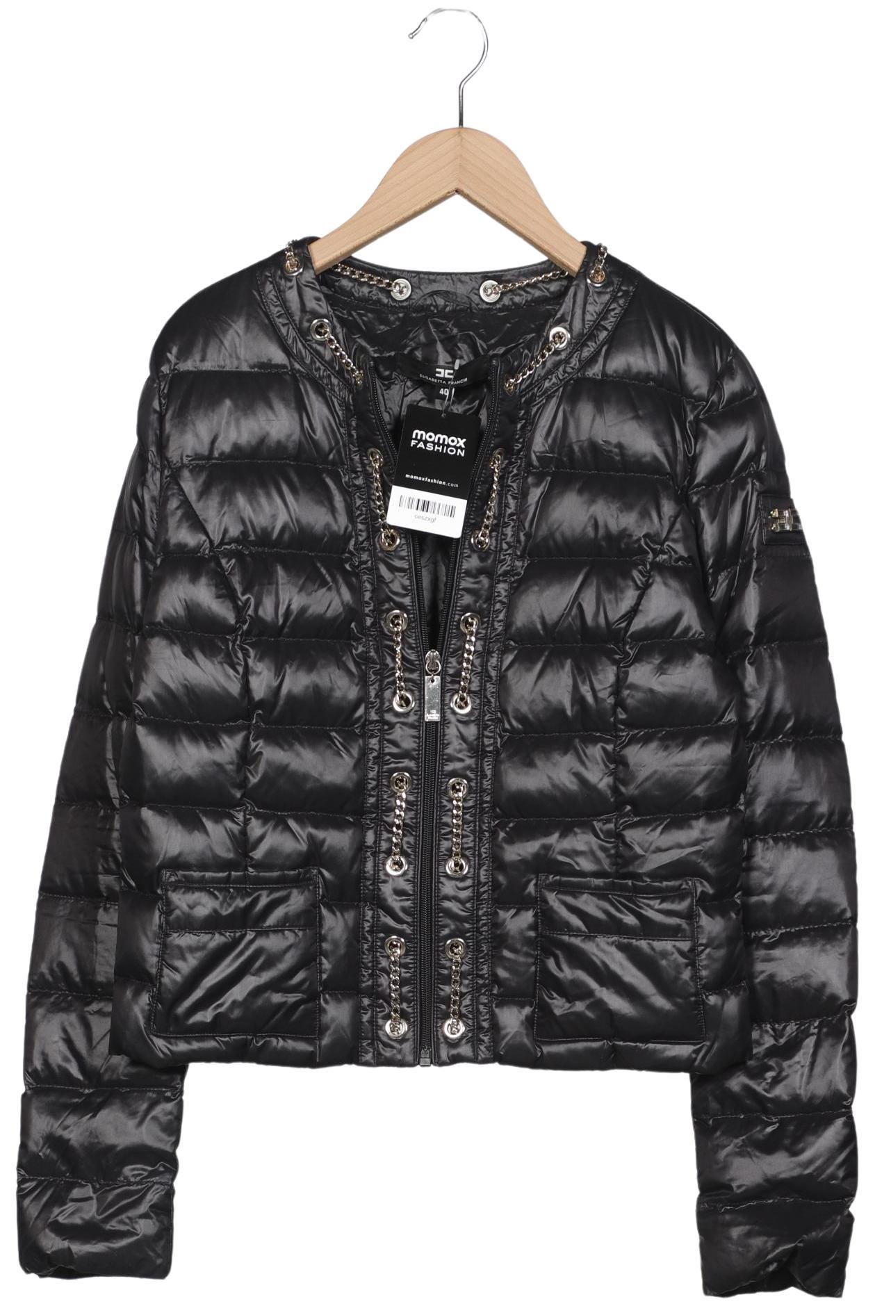 

Elisabetta Franchi Damen Jacke, schwarz, Gr. 40