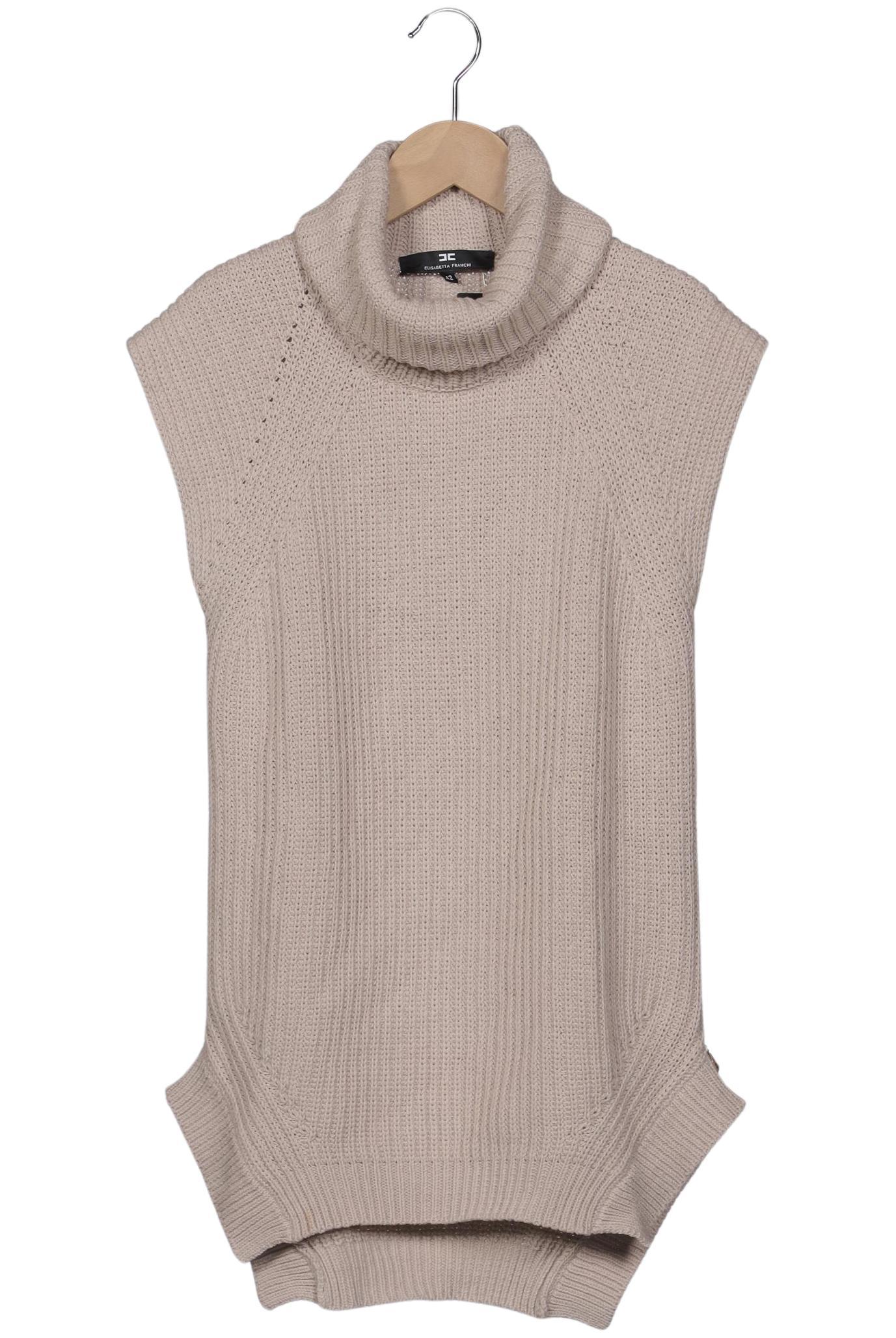 

Elisabetta Franchi Damen Pullover, beige, Gr. 42
