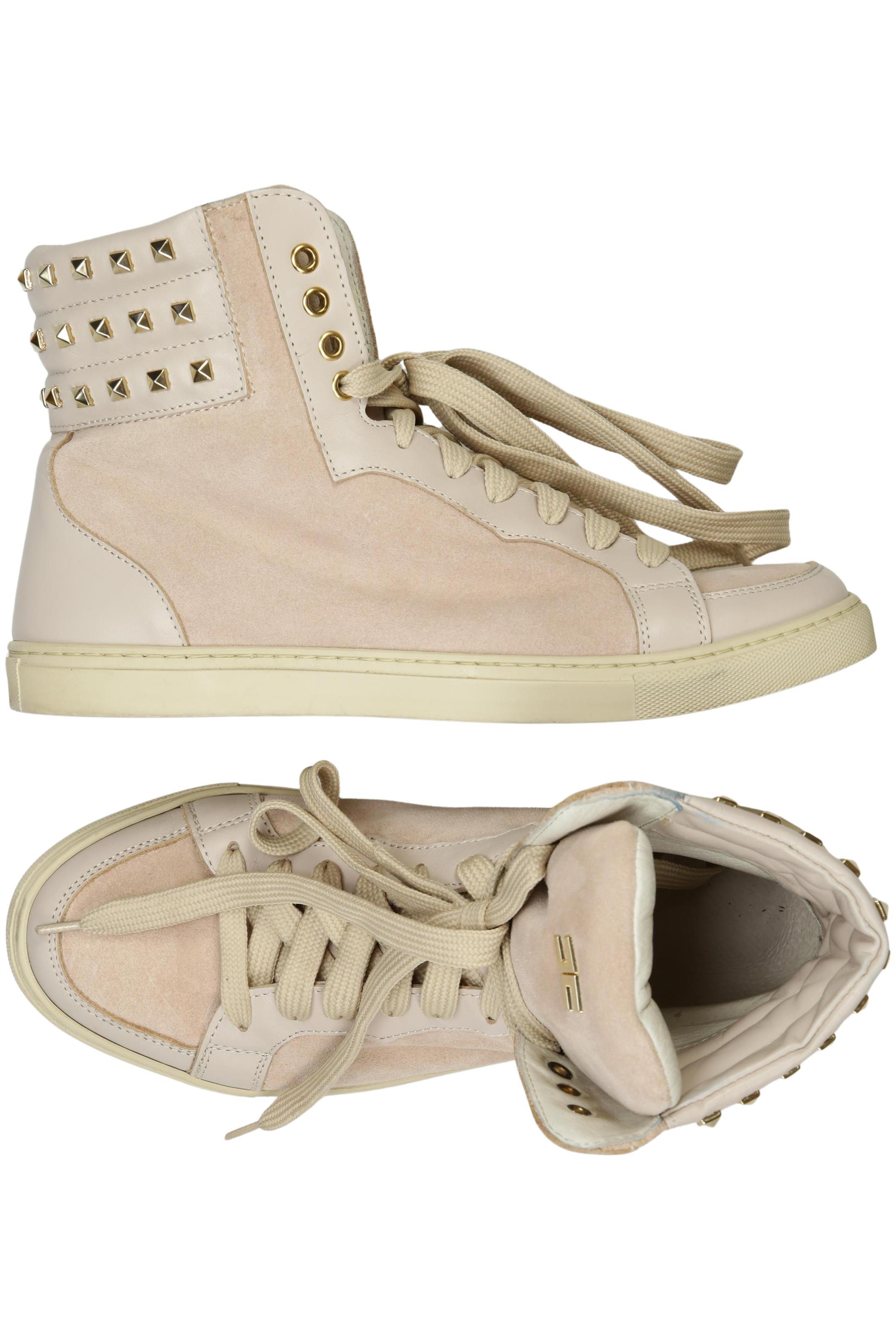 

Elisabetta Franchi Damen Stiefelette, beige, Gr. 38