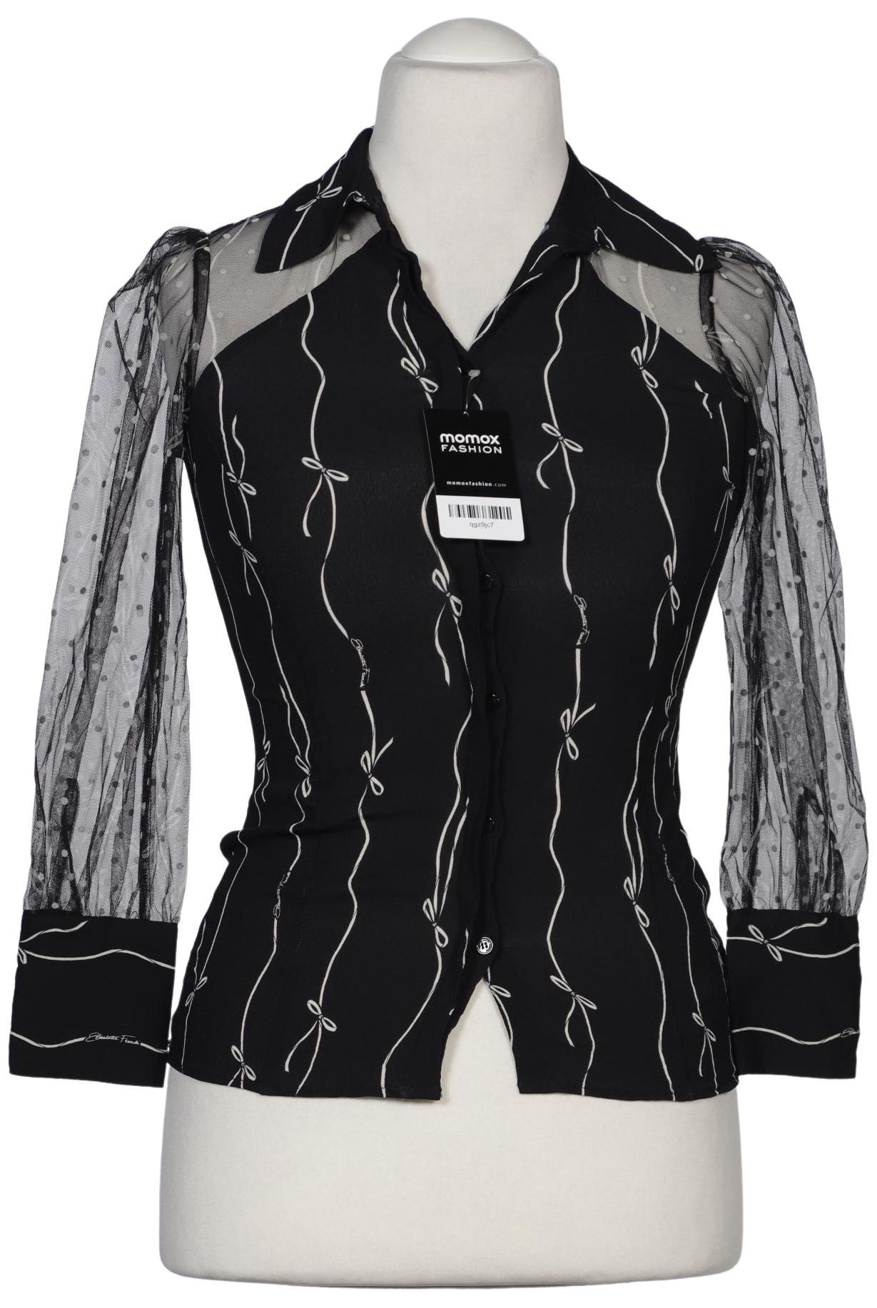 

Elisabetta Franchi Damen Bluse, schwarz, Gr. 38