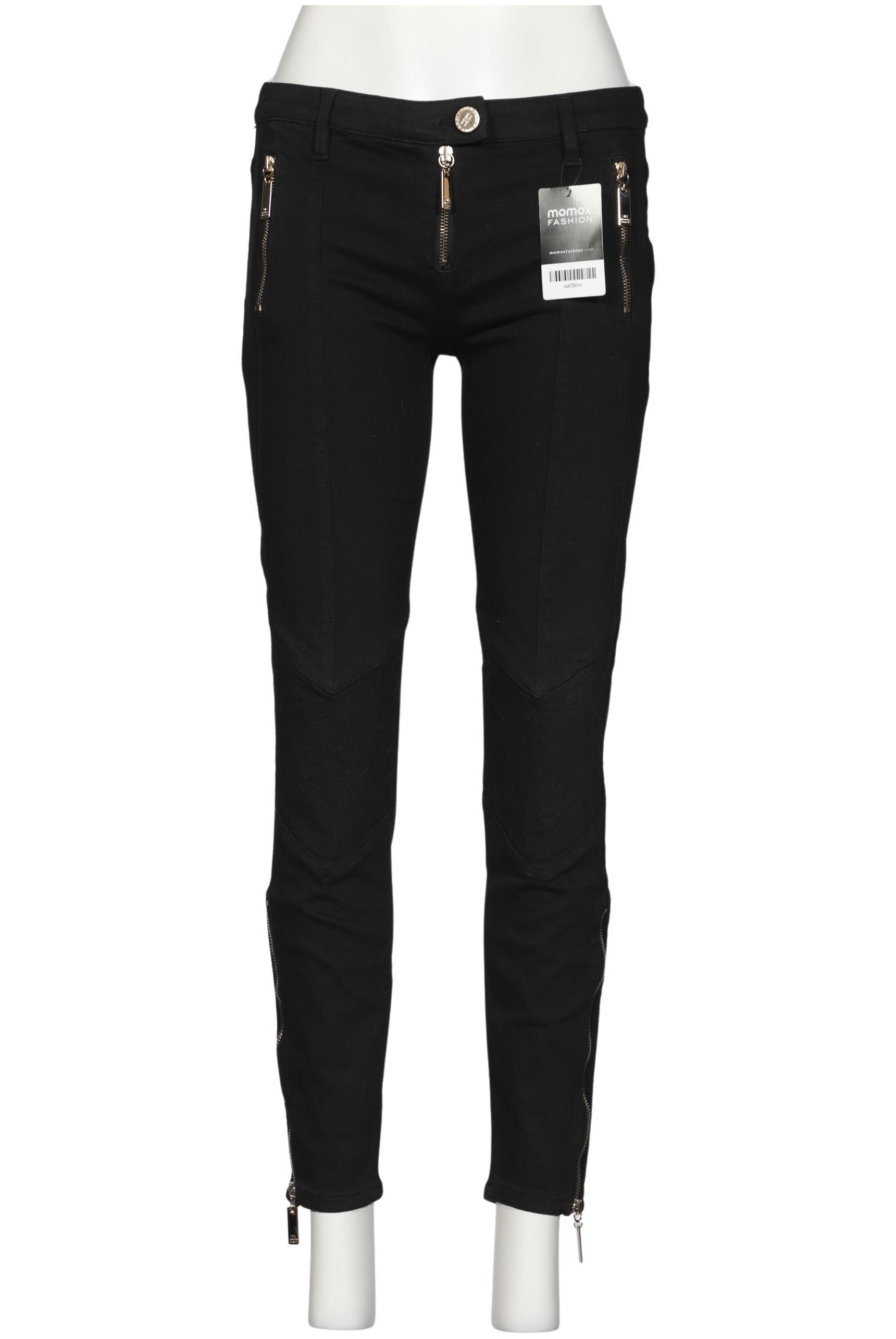 

Elisabetta Franchi Damen Jeans, schwarz, Gr. 28