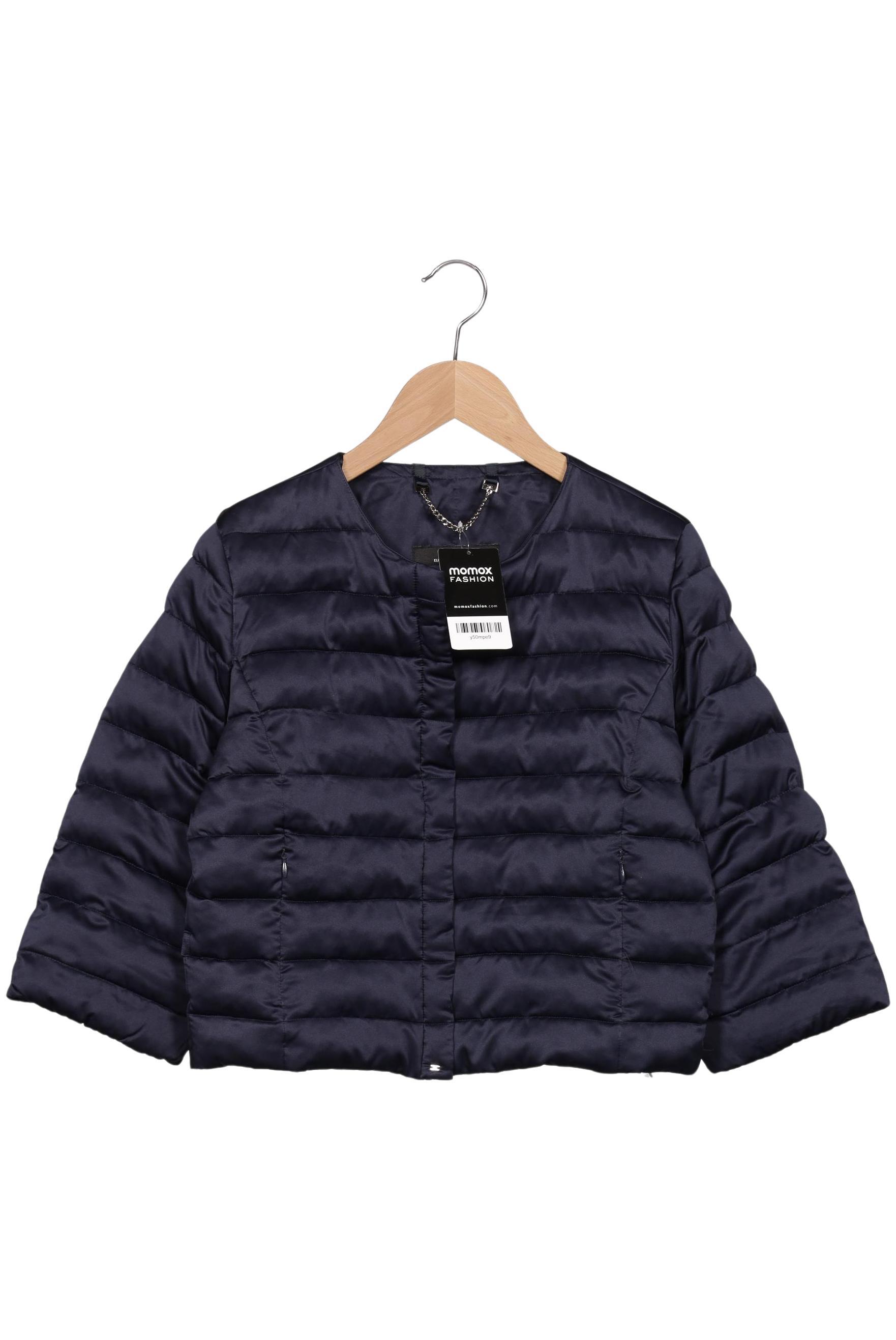 

Elisabetta Franchi Damen Jacke, marineblau, Gr. 42