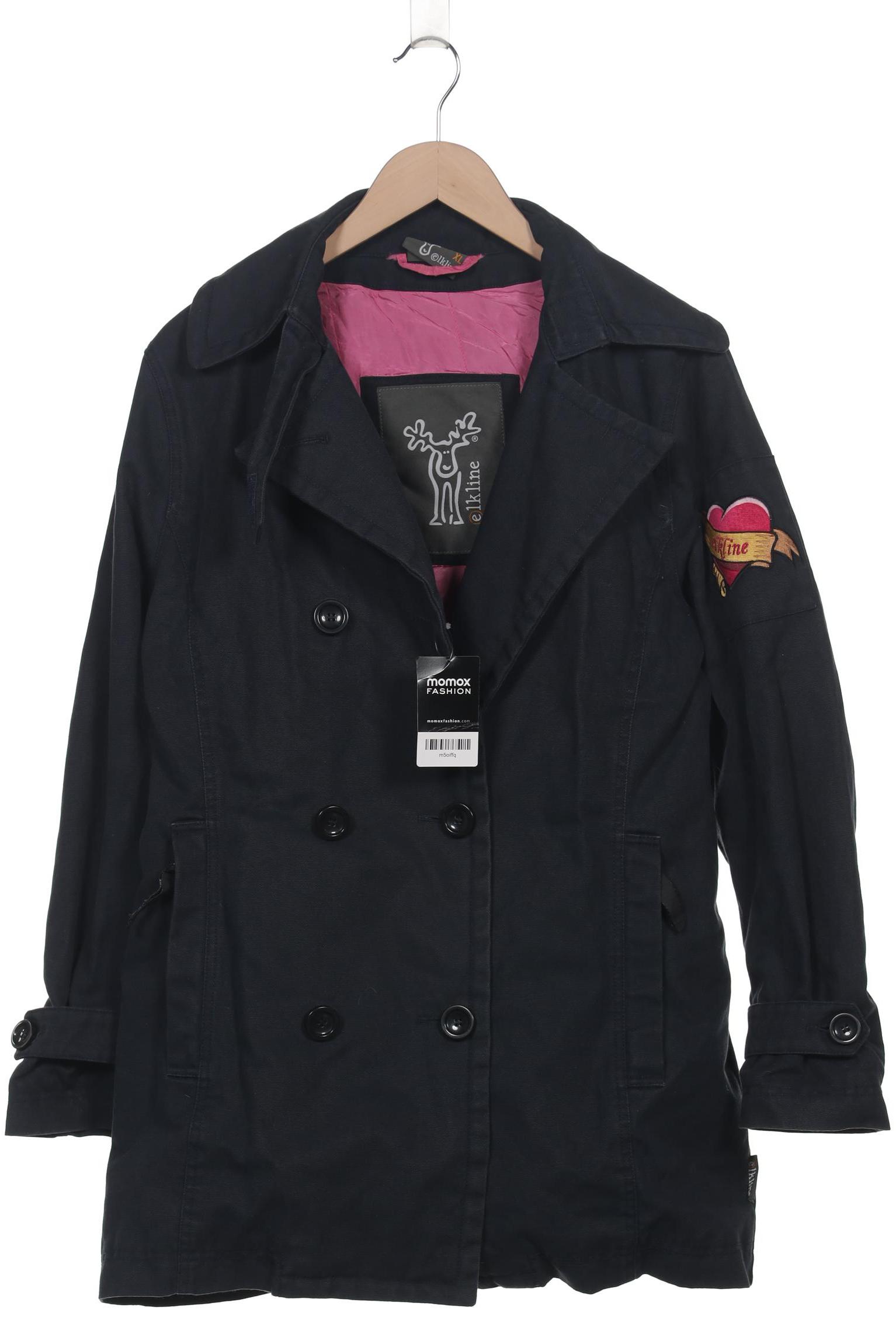 

elkline Damen Jacke, marineblau, Gr. 44