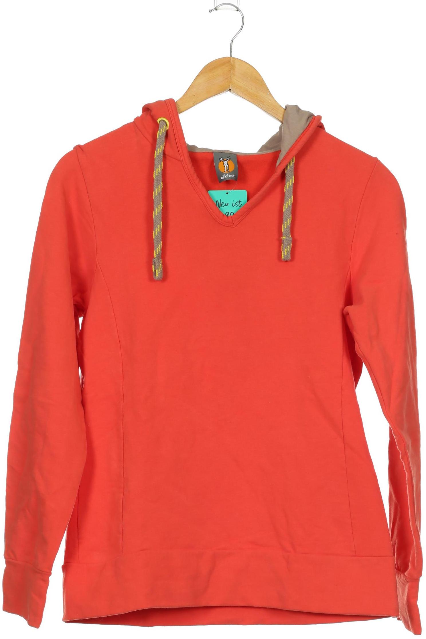 

elkline Damen Kapuzenpullover, rot, Gr. 38