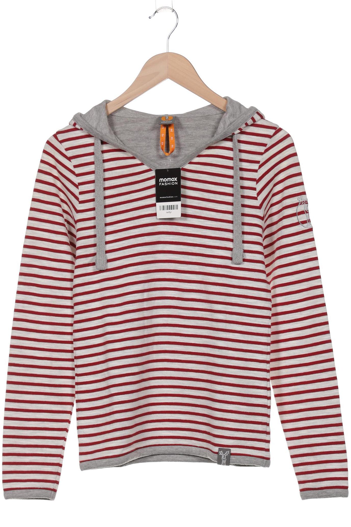 

elkline Damen Kapuzenpullover, rot, Gr. 34