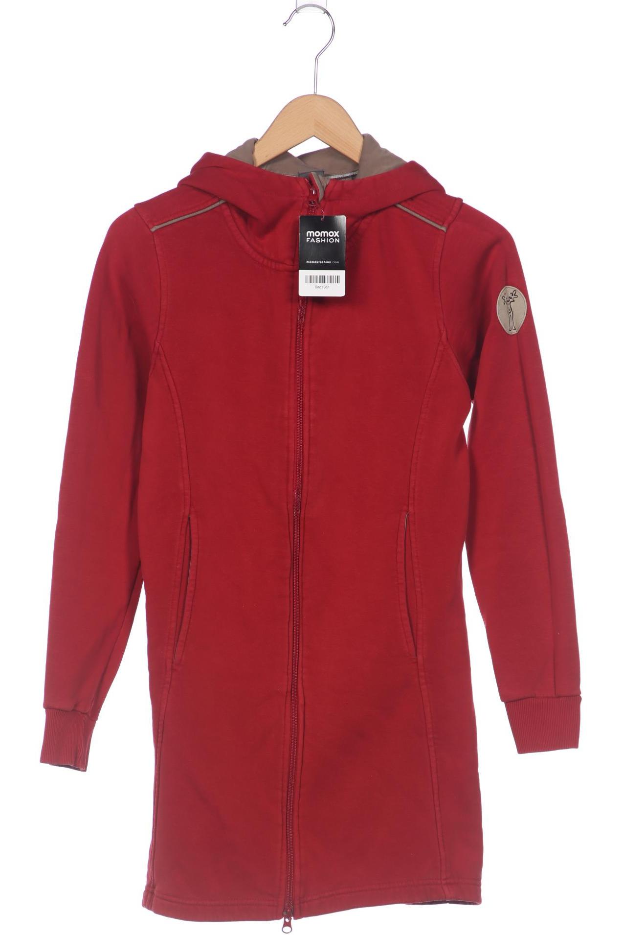 

elkline Damen Kapuzenpullover, rot, Gr. 36