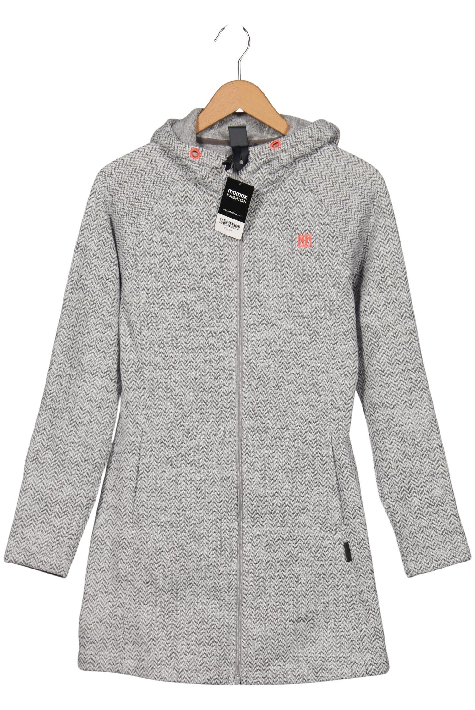 

elkline Damen Kapuzenpullover, grau, Gr. 38