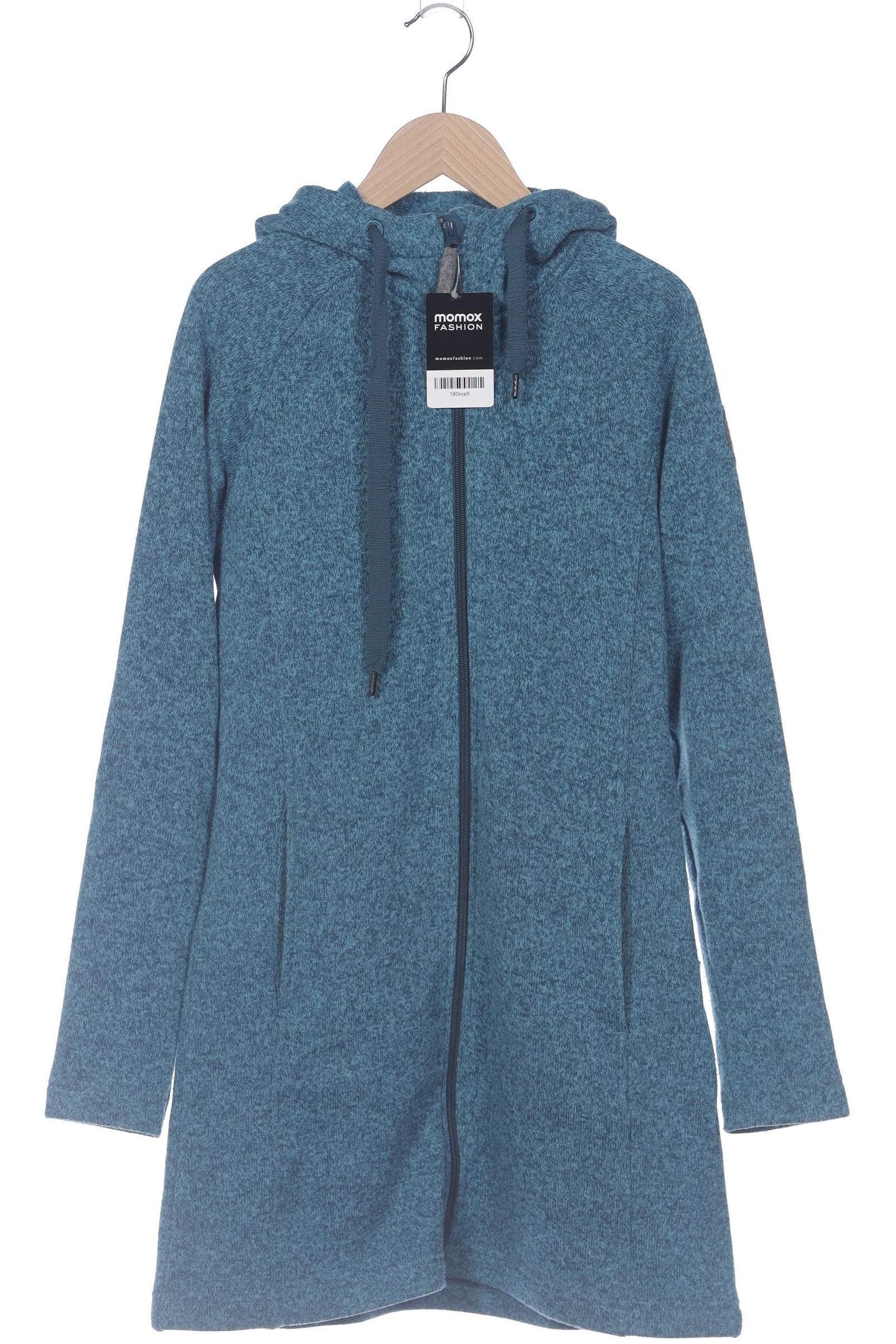 

elkline Damen Kapuzenpullover, blau, Gr. 36