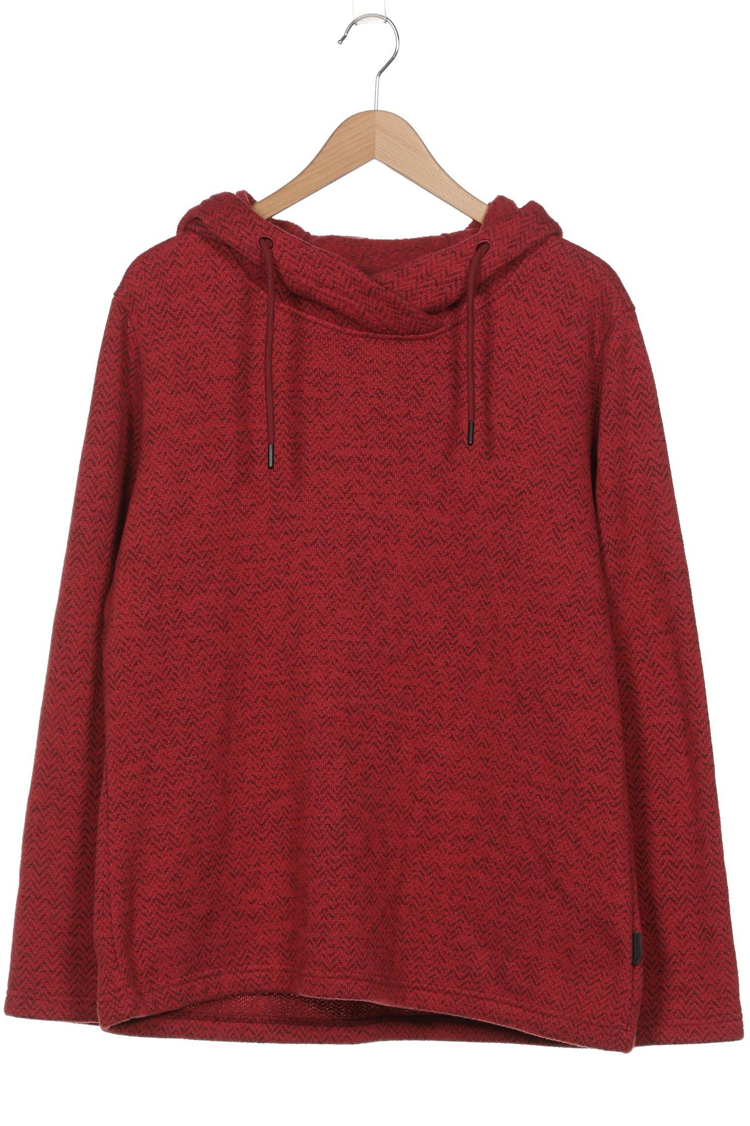 

elkline Damen Kapuzenpullover, rot, Gr. 48