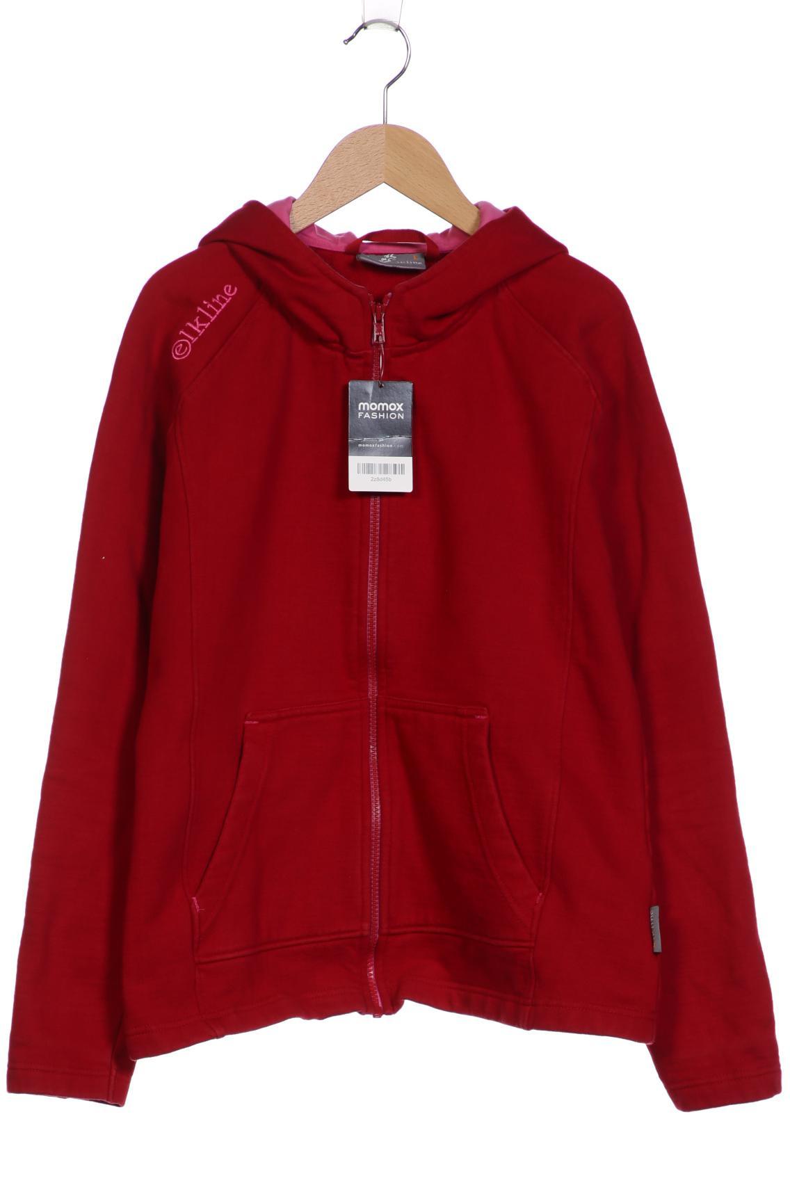 

elkline Damen Kapuzenpullover, rot, Gr. 42