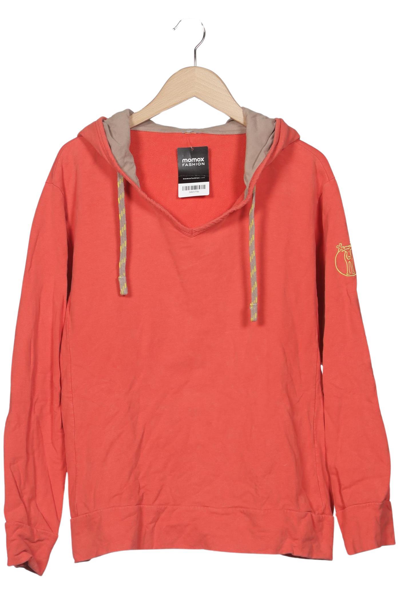 

elkline Damen Kapuzenpullover, orange, Gr. 48