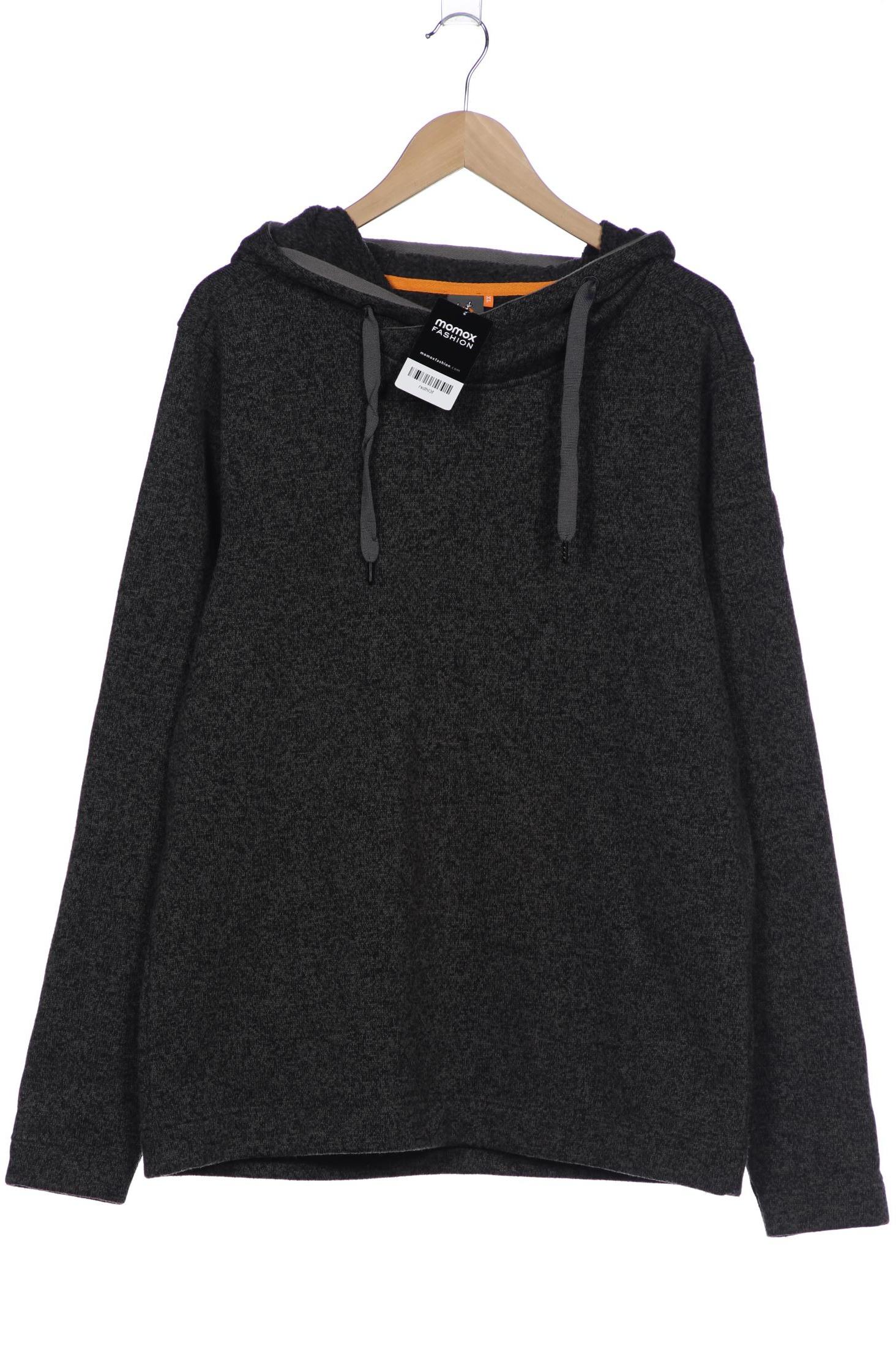 

elkline Damen Kapuzenpullover, grau, Gr. 44