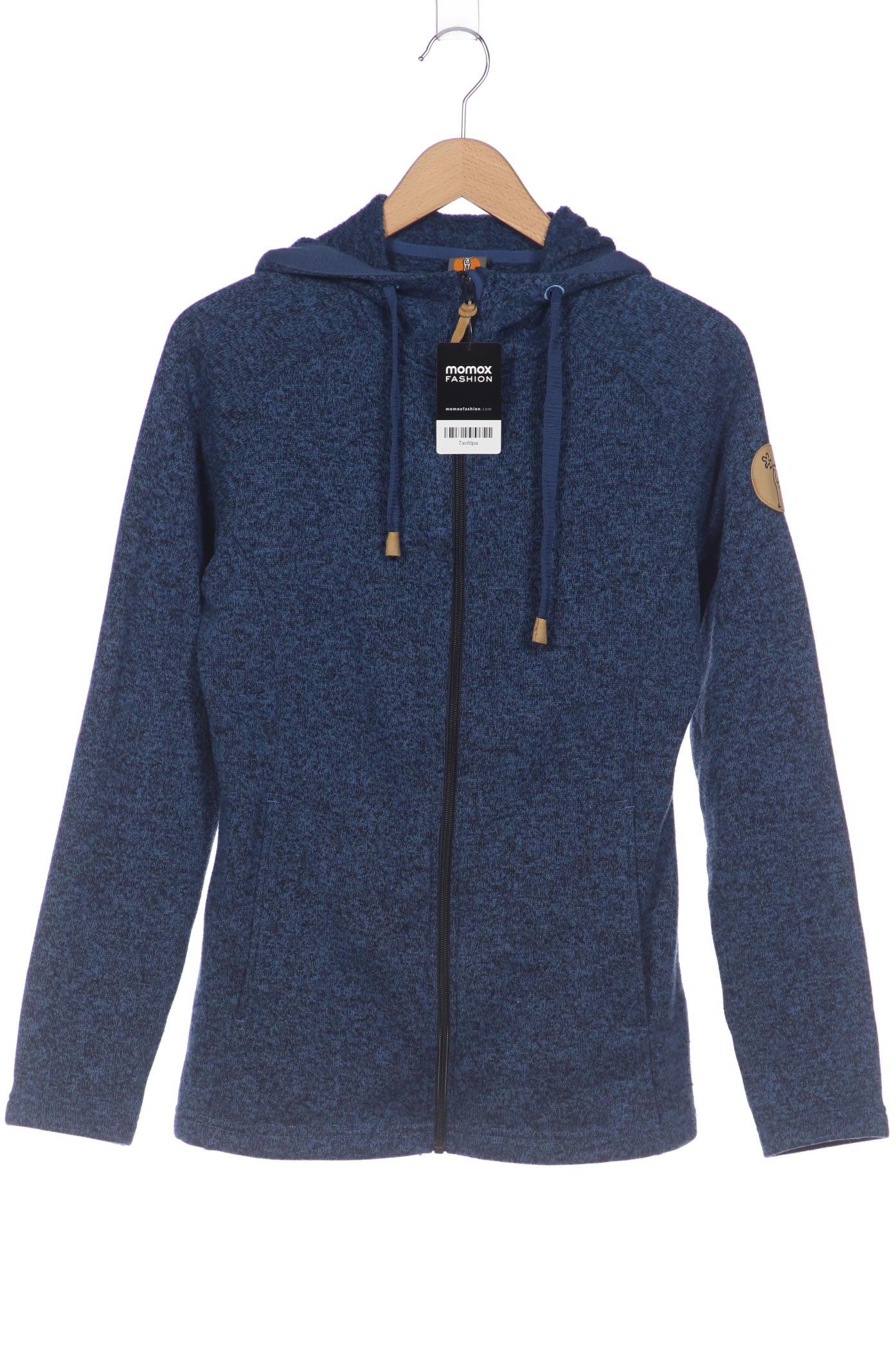 

elkline Damen Kapuzenpullover, blau, Gr. 40
