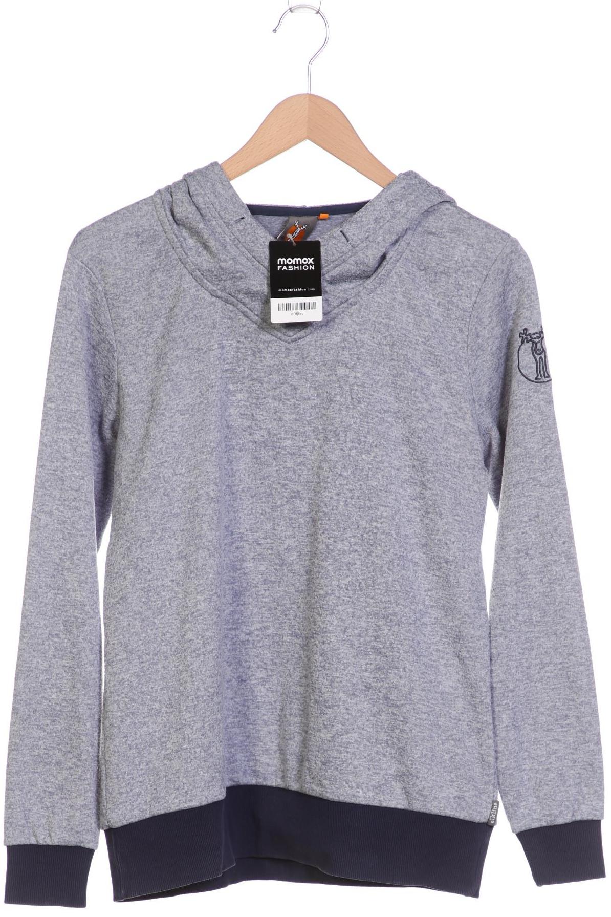 

elkline Damen Kapuzenpullover, blau, Gr. 42