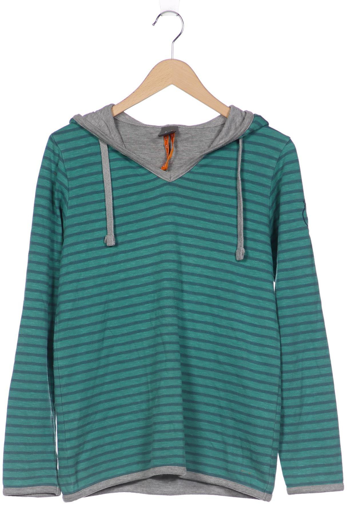 

elkline Damen Kapuzenpullover, grün, Gr. 40