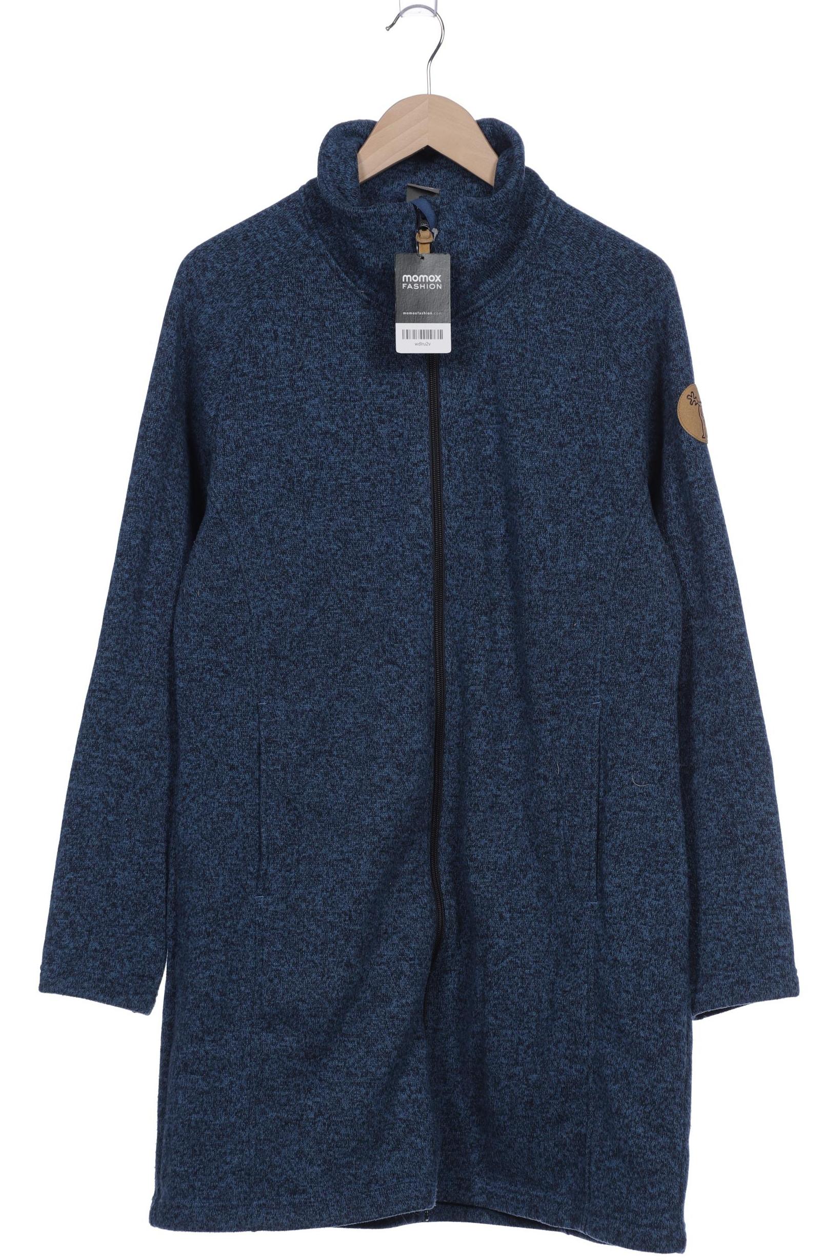

elkline Damen Kapuzenpullover, blau, Gr. 46