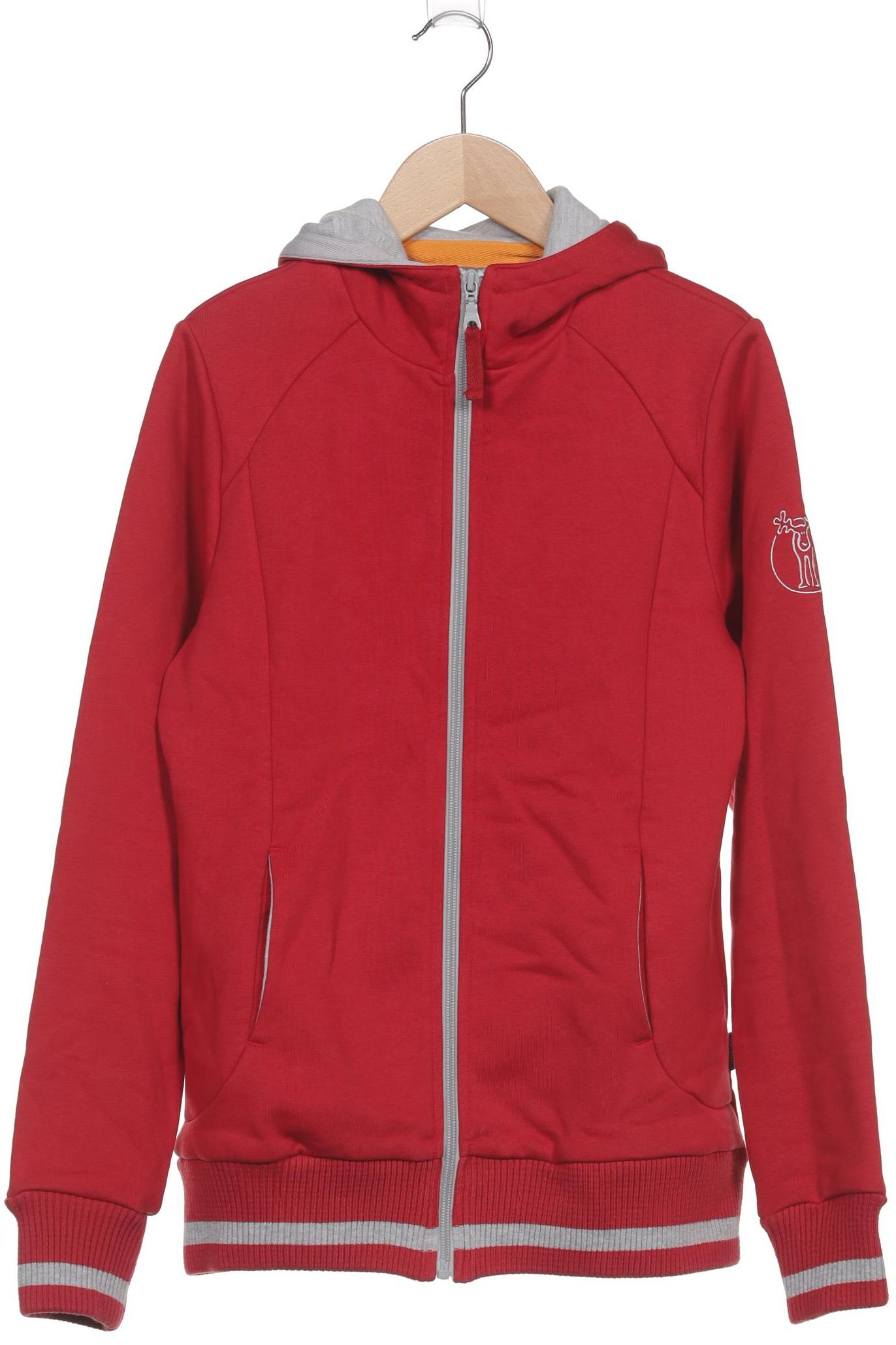 

elkline Damen Kapuzenpullover, rot, Gr. 36