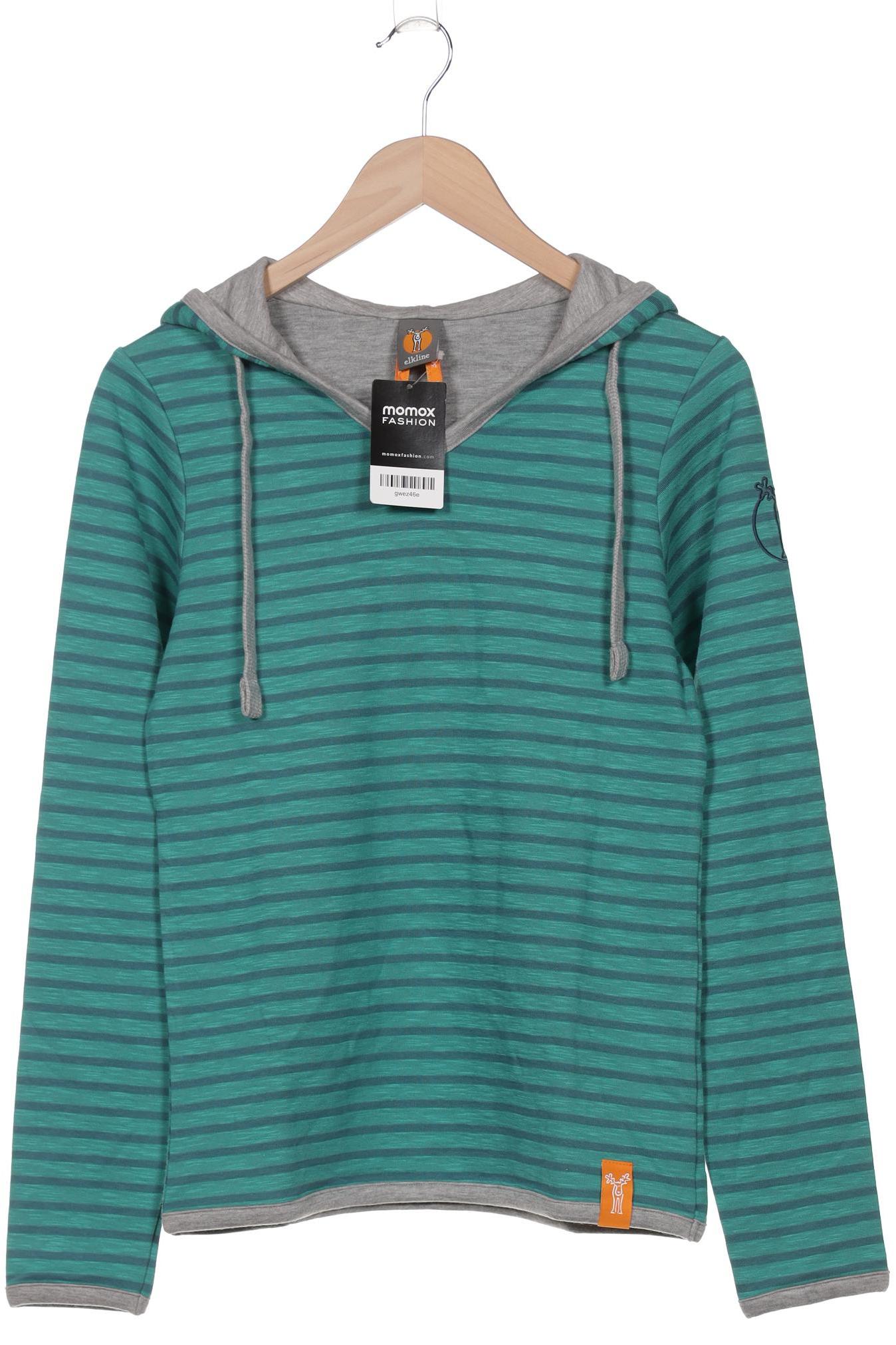 

elkline Damen Kapuzenpullover, türkis, Gr. 34
