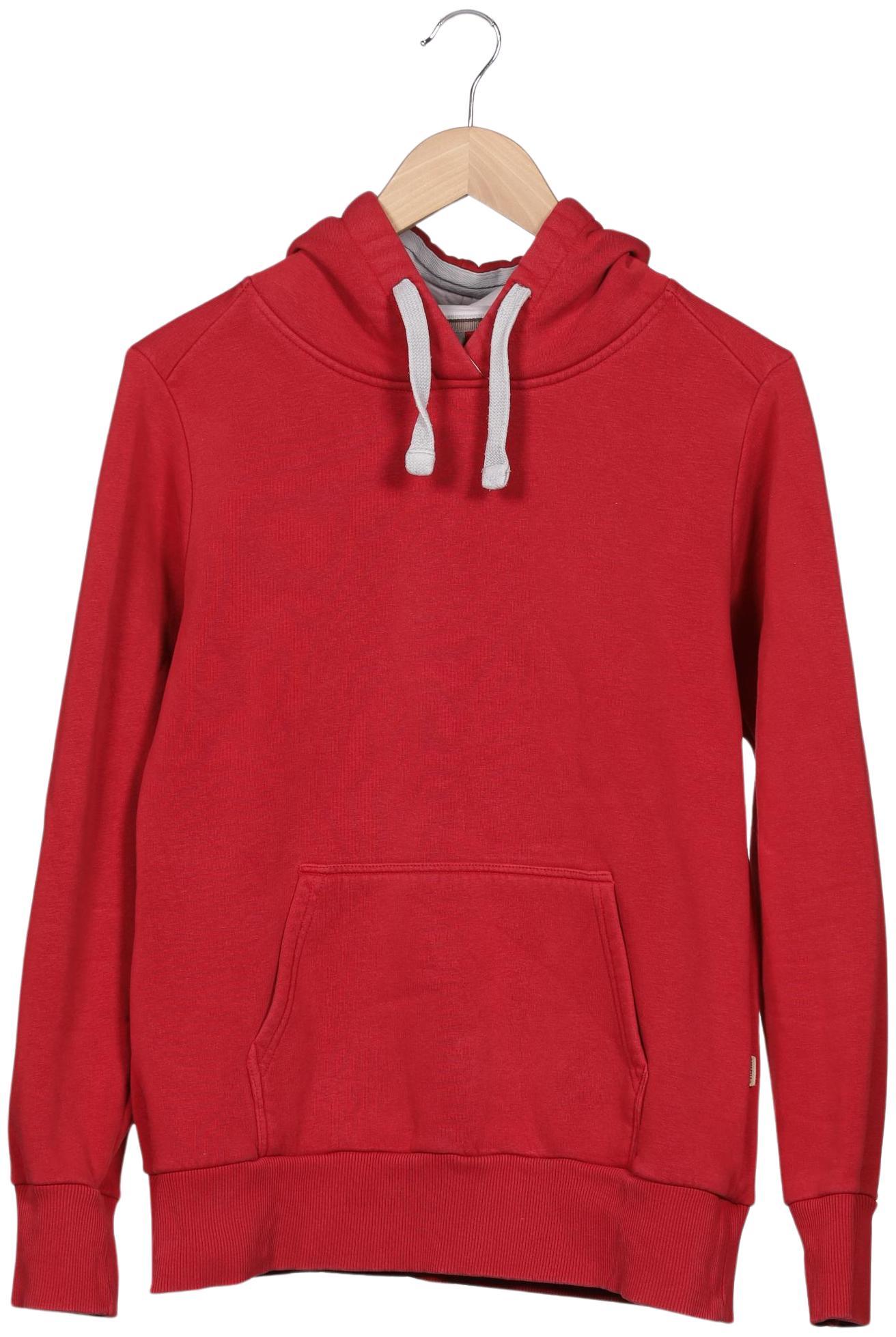 

elkline Damen Kapuzenpullover, rot, Gr. 36