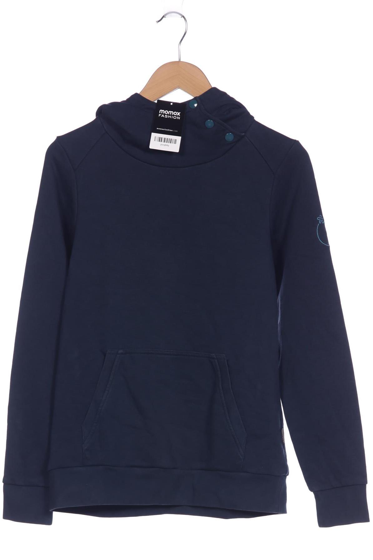

elkline Damen Kapuzenpullover, blau, Gr. 38