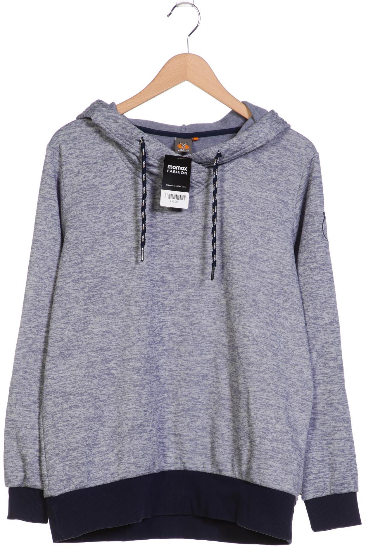 

elkline Damen Kapuzenpullover, marineblau, Gr. 46