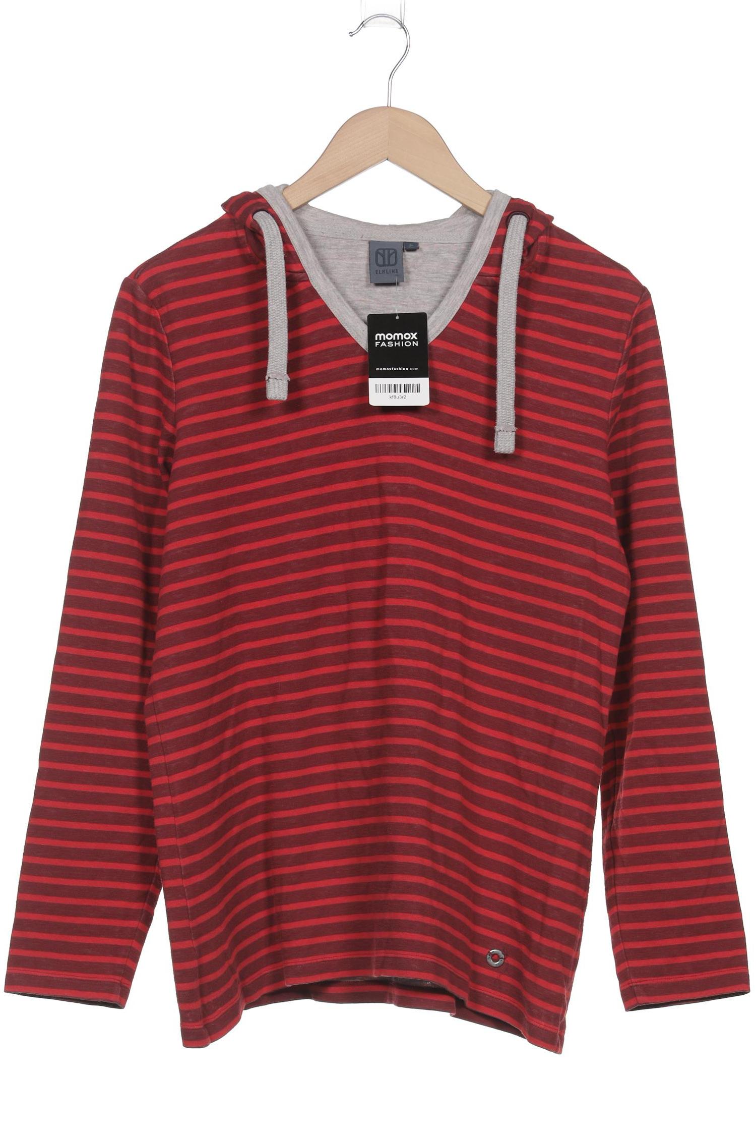 

elkline Damen Kapuzenpullover, rot, Gr. 42