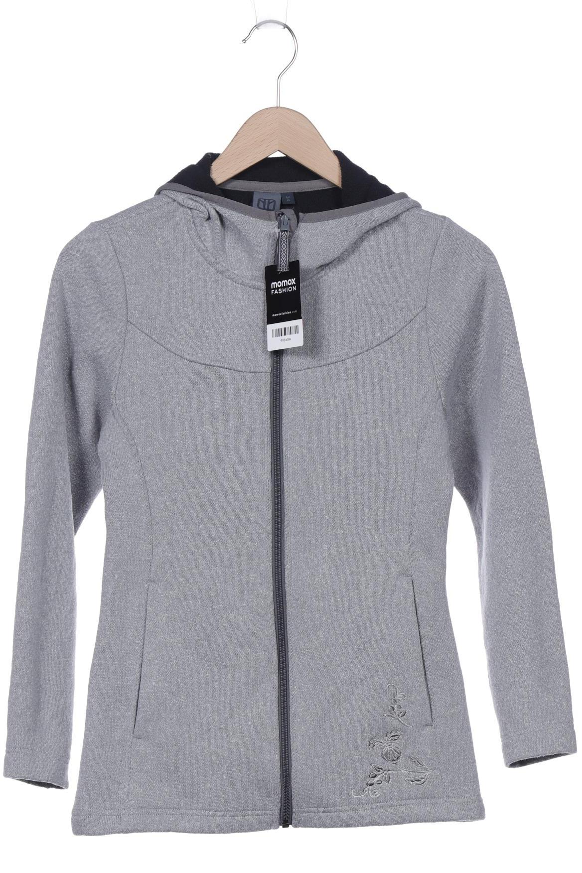 

elkline Damen Kapuzenpullover, grau, Gr. 34