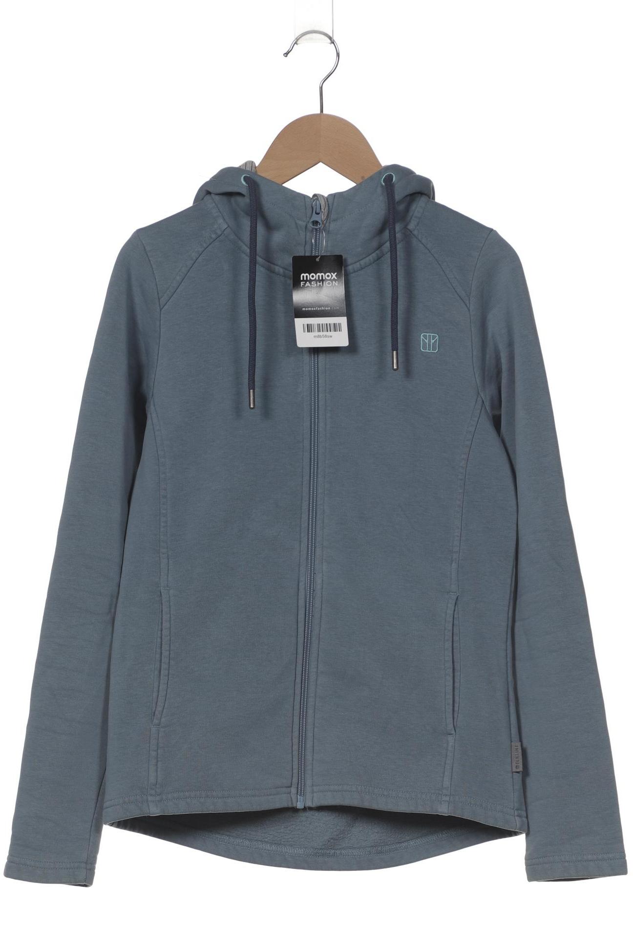 

elkline Damen Kapuzenpullover, blau, Gr. 34