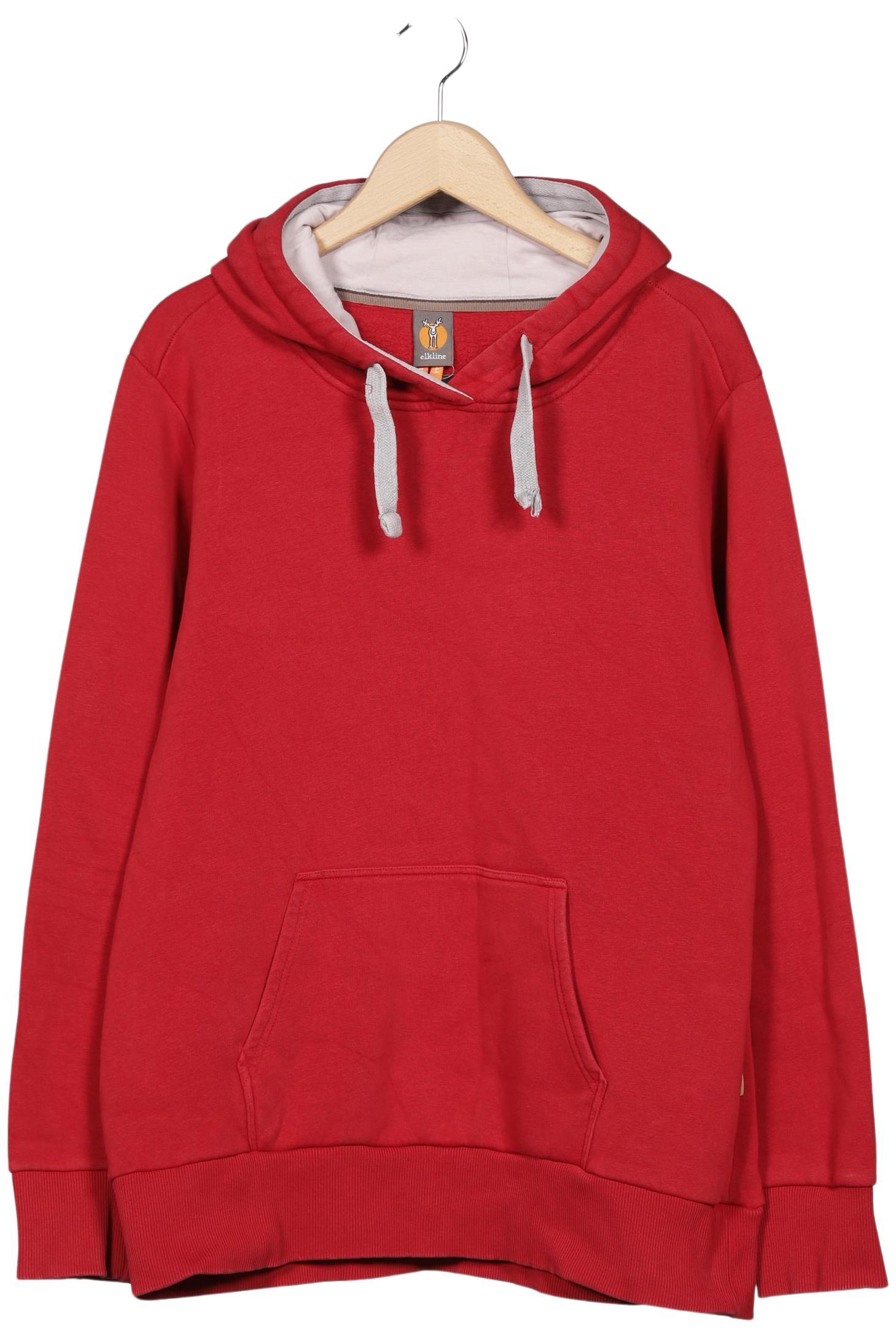 

elkline Damen Kapuzenpullover, rot, Gr. 44