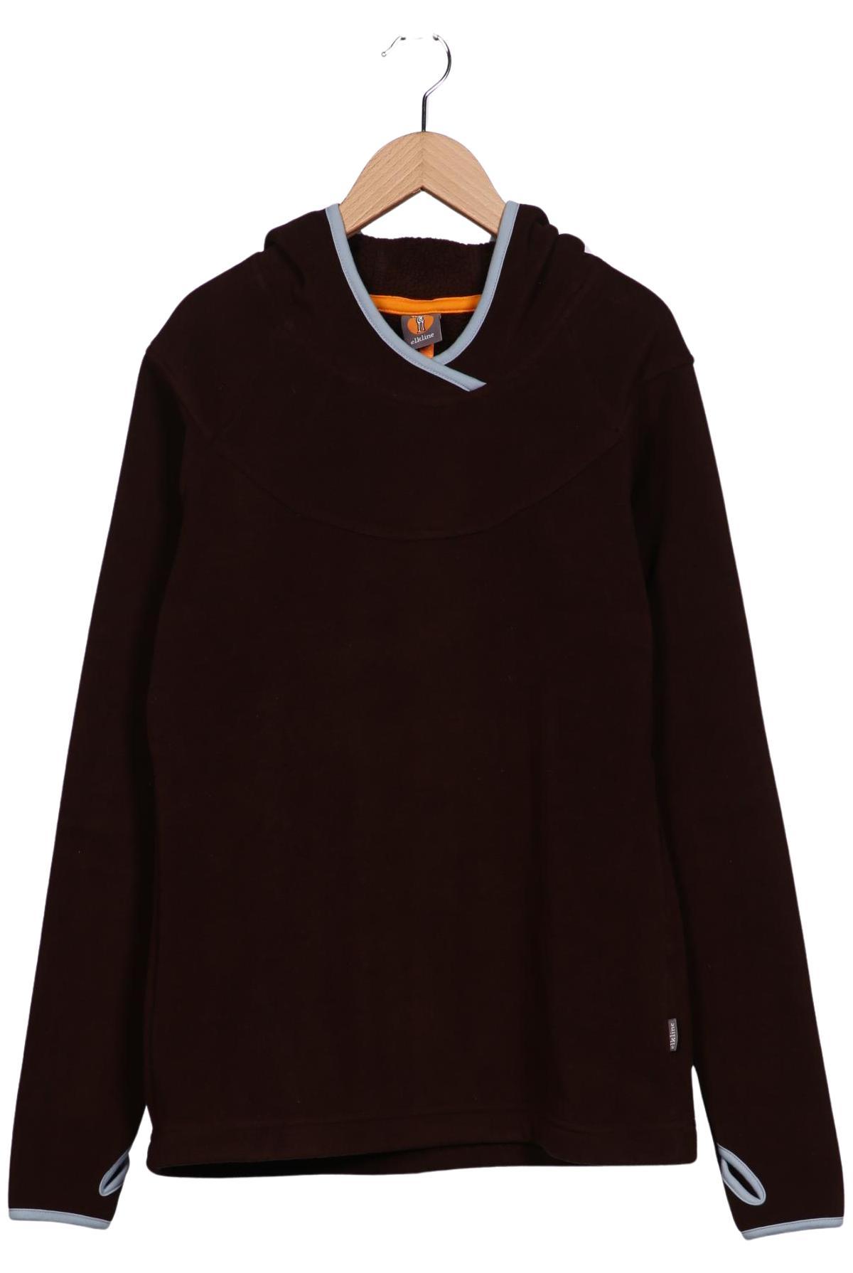 

elkline Damen Kapuzenpullover, braun, Gr. 36