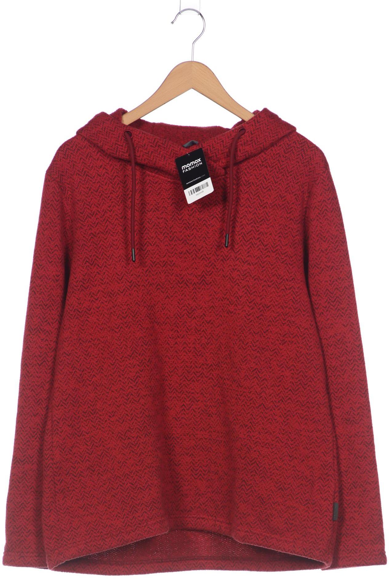 

elkline Damen Kapuzenpullover, rot, Gr. 46